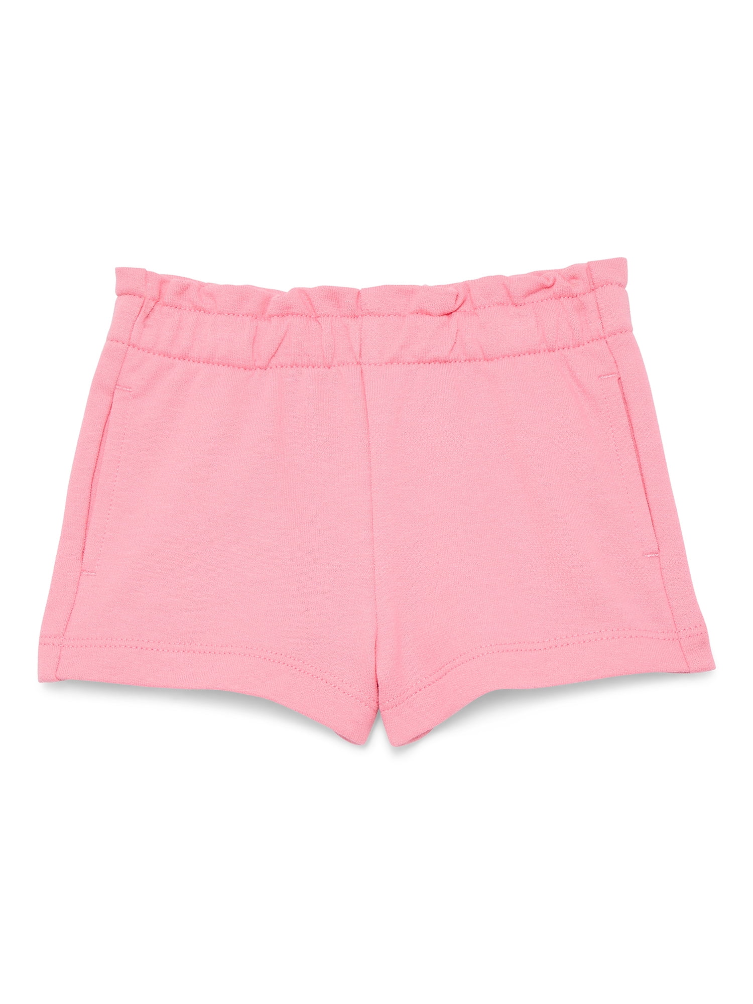 Wonder Nation Baby Girl French Terry Shorts with Pockets (0-24 Months) dcch7