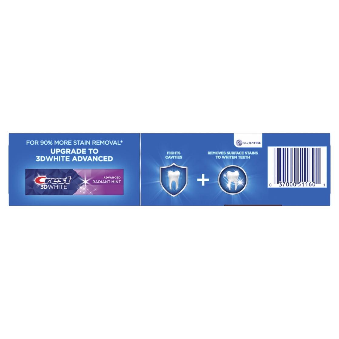 Crest Plus Baking Soda & Peroxide Whitening Toothpaste, Fresh Mint (12 Pack, 5.7 oz) cwl9c