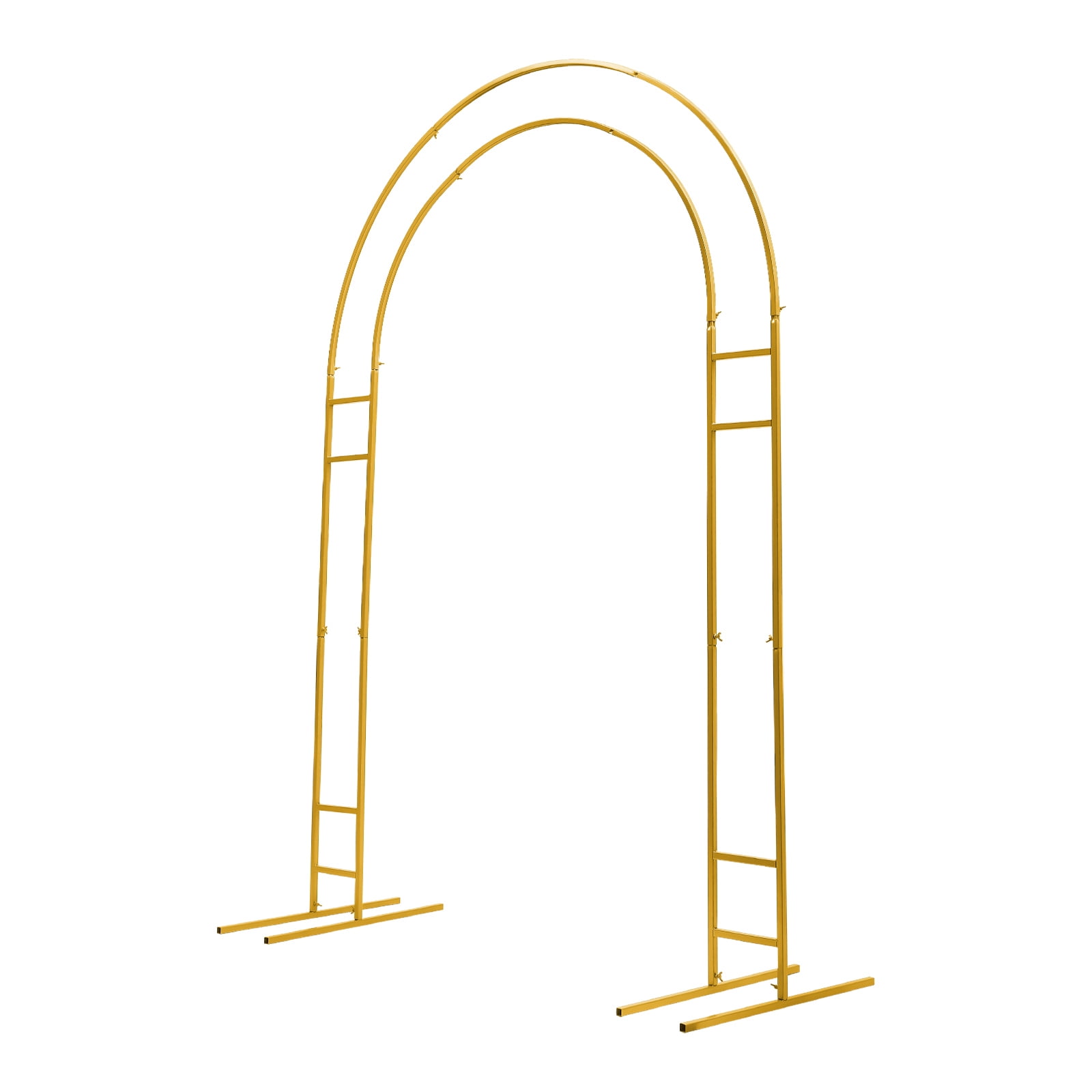 Generic Metal Wedding Arch Stand (Double-Tube, 7.2 ft) 64fpb
