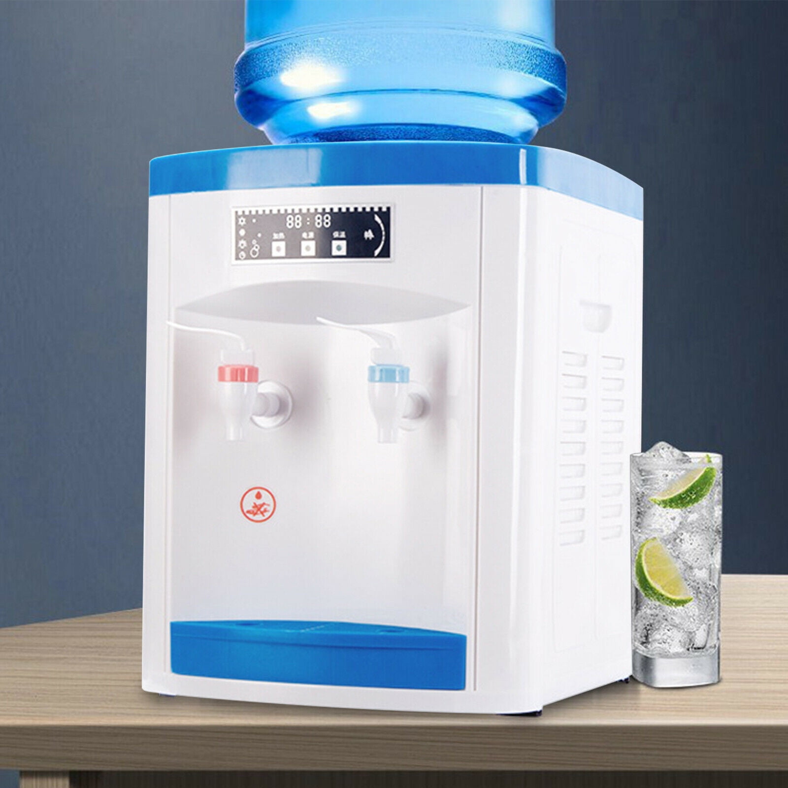 Mkyiongou Top Loading Water Cooler Dispenser (White, 5 Gallon) f27wj
