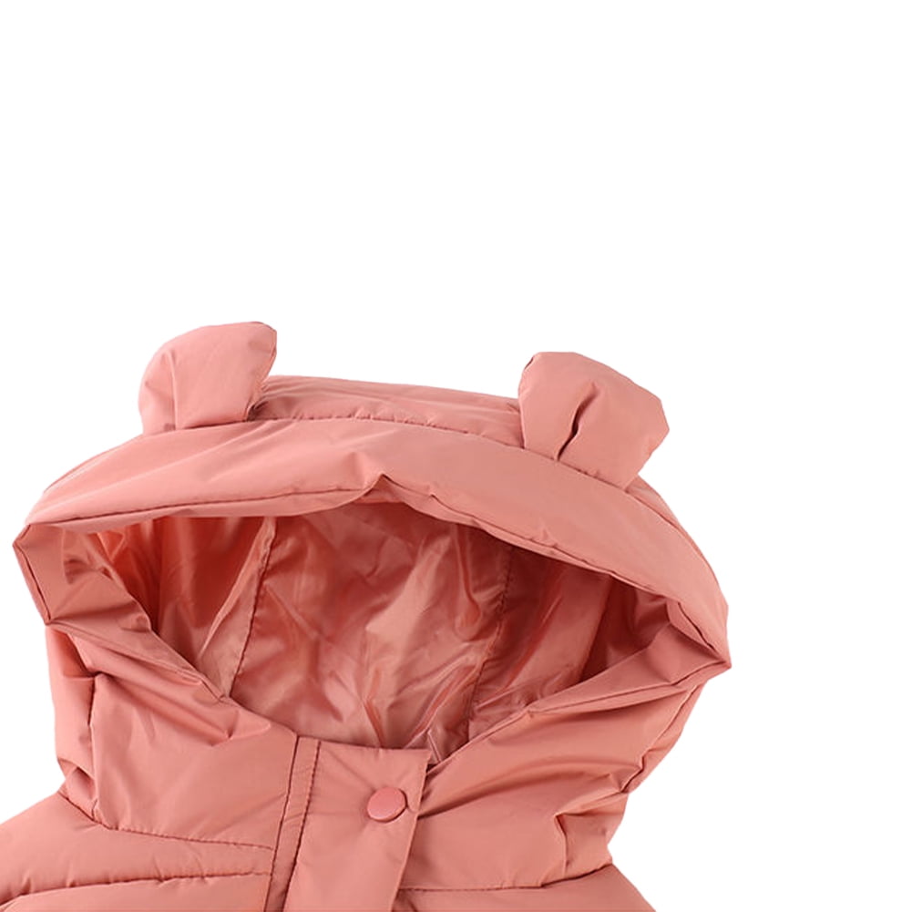 Godderr Toddler Kids Hooded Winter Vest (White, 1-7 Years) i7p47