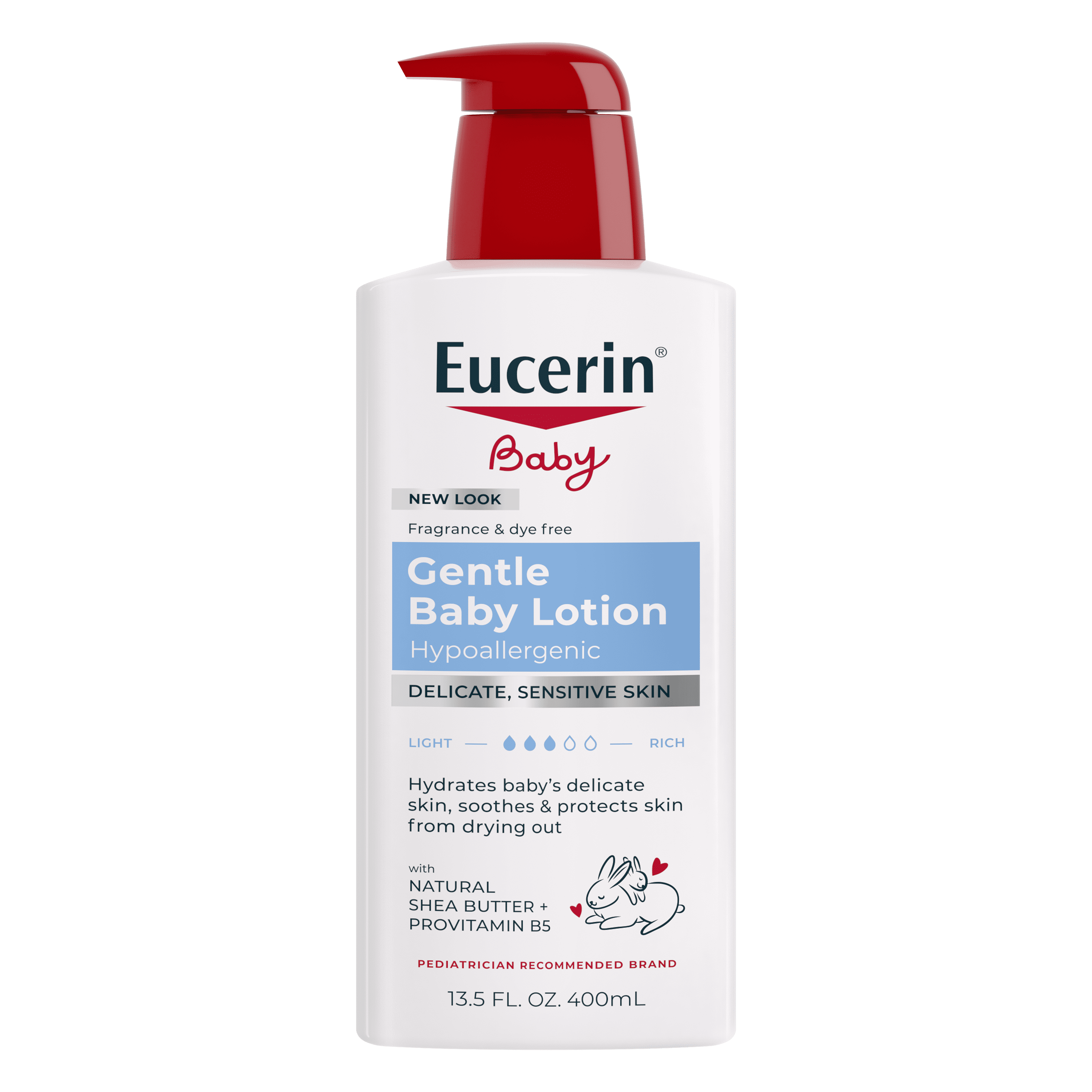 Eucerin Baby Wash and Shampoo, Tear-Free Hypoallergenic Cleanser for Sensitive Skin (13.5 fl oz) 0ts8m