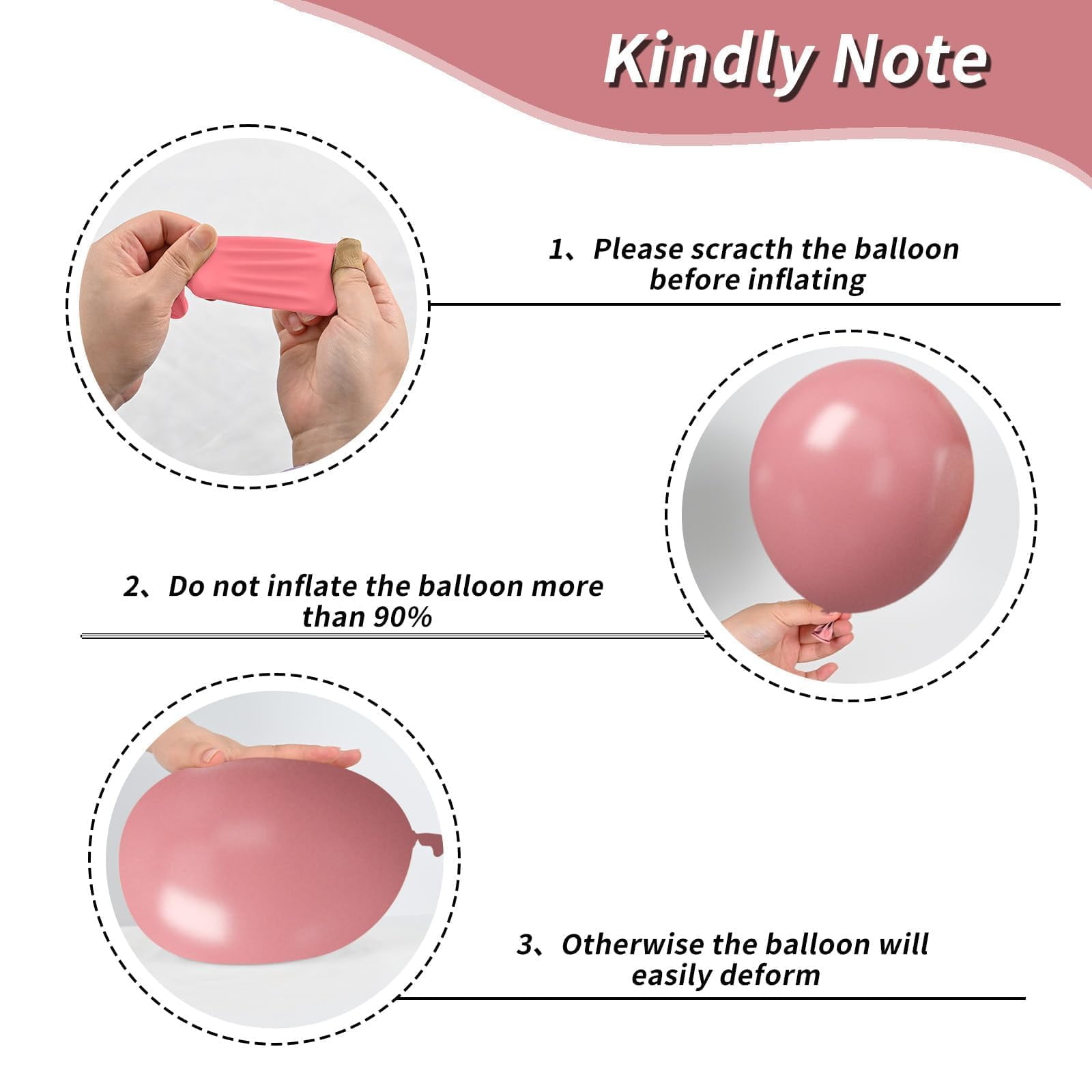 Qiameng Dusty Pink and Beige Balloon Arch Kit, Boho Party Decorations for Wedding and Birthday (Multicolor, 60 Pack, 12 in) odsht