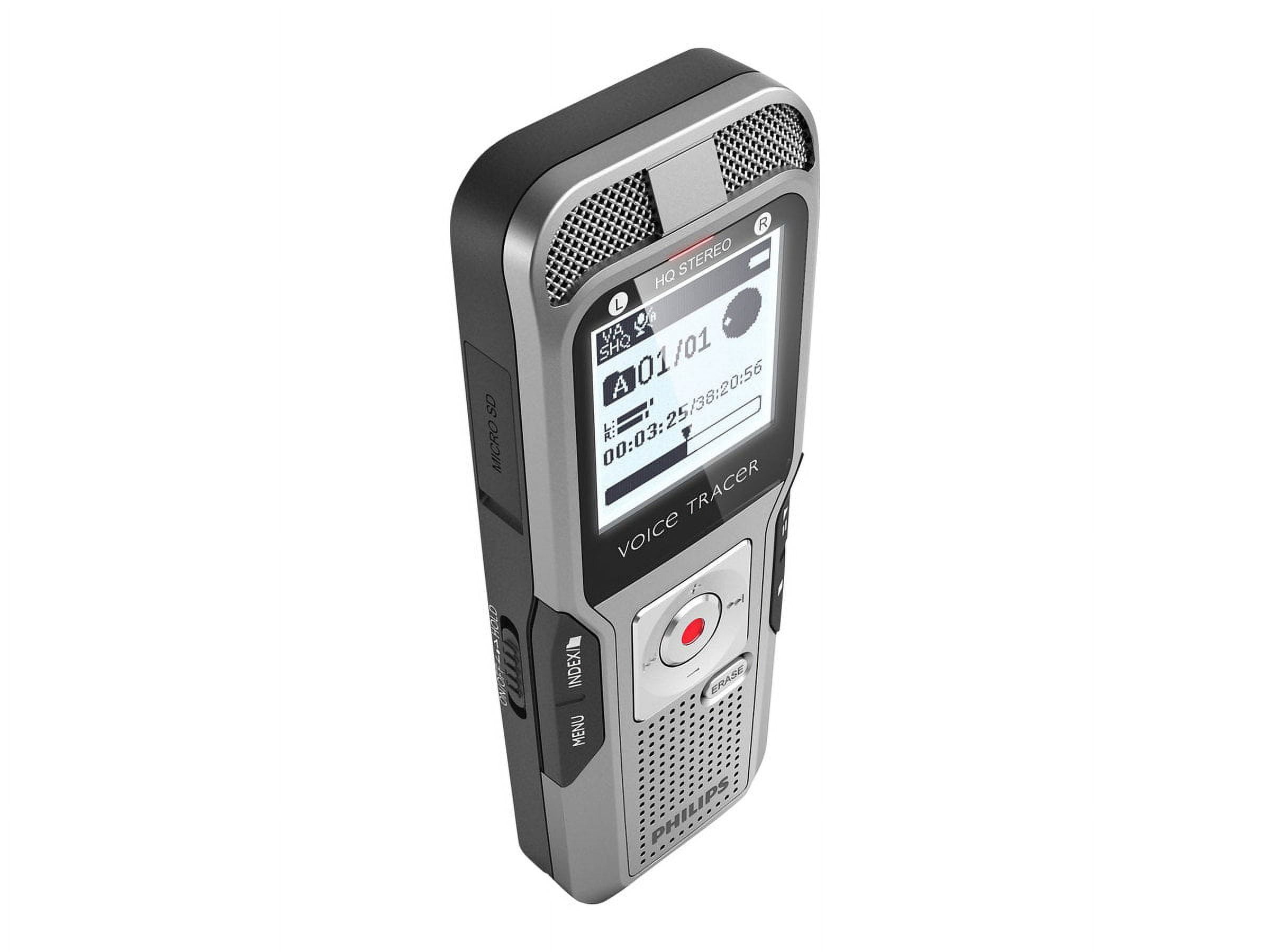 Philips Voice Tracer Digital Recorder with AutoAdjust Recording (Black, 32 GB Capacity) iduik - Image 4