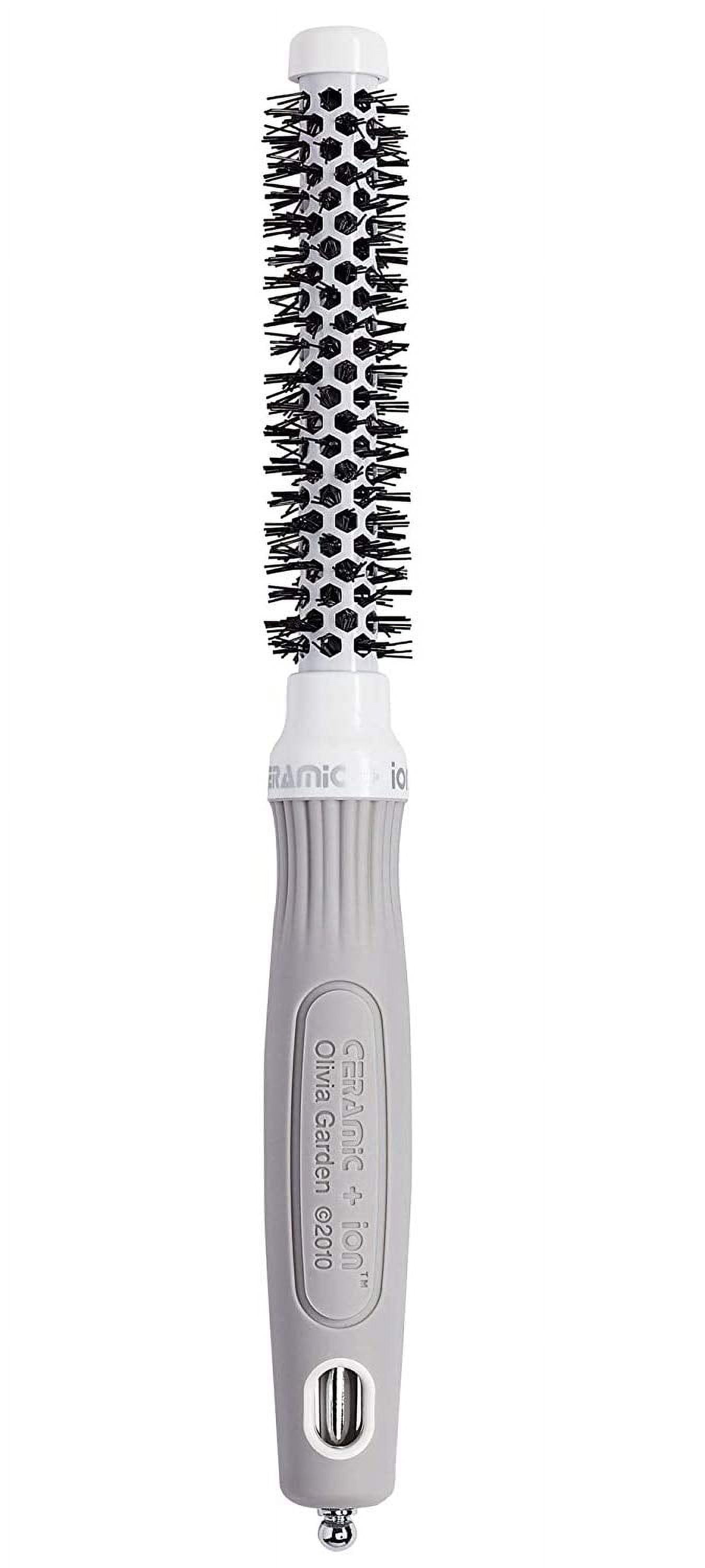 Olivia Garden Ceramic + Ion Thermal Round Hair Brush (0.5 in) sbqqf