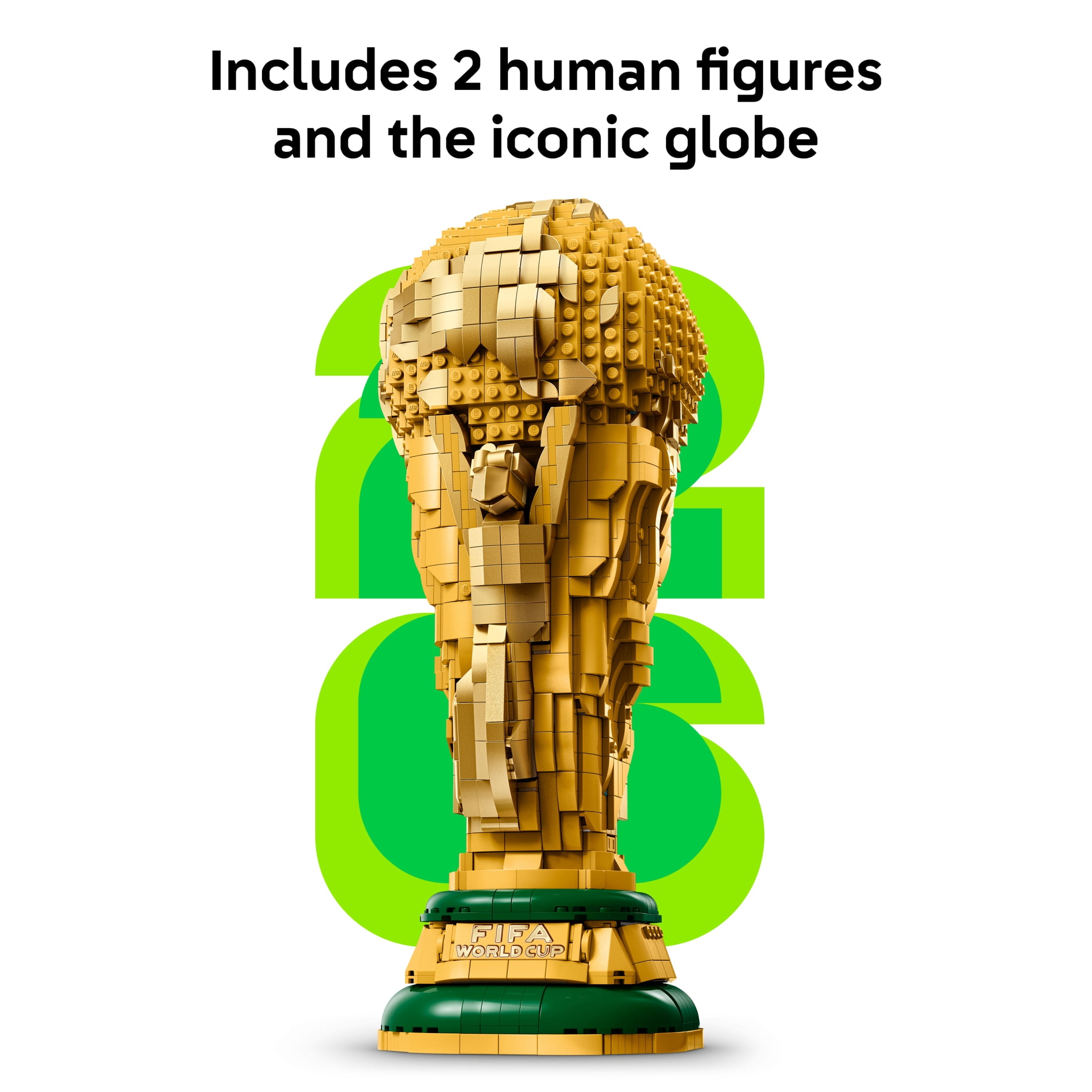 LEGO FIFA World Cup Official Trophy Building Set (Collectible Display Model, 2842 Pieces, 14.5 in) oo5ll