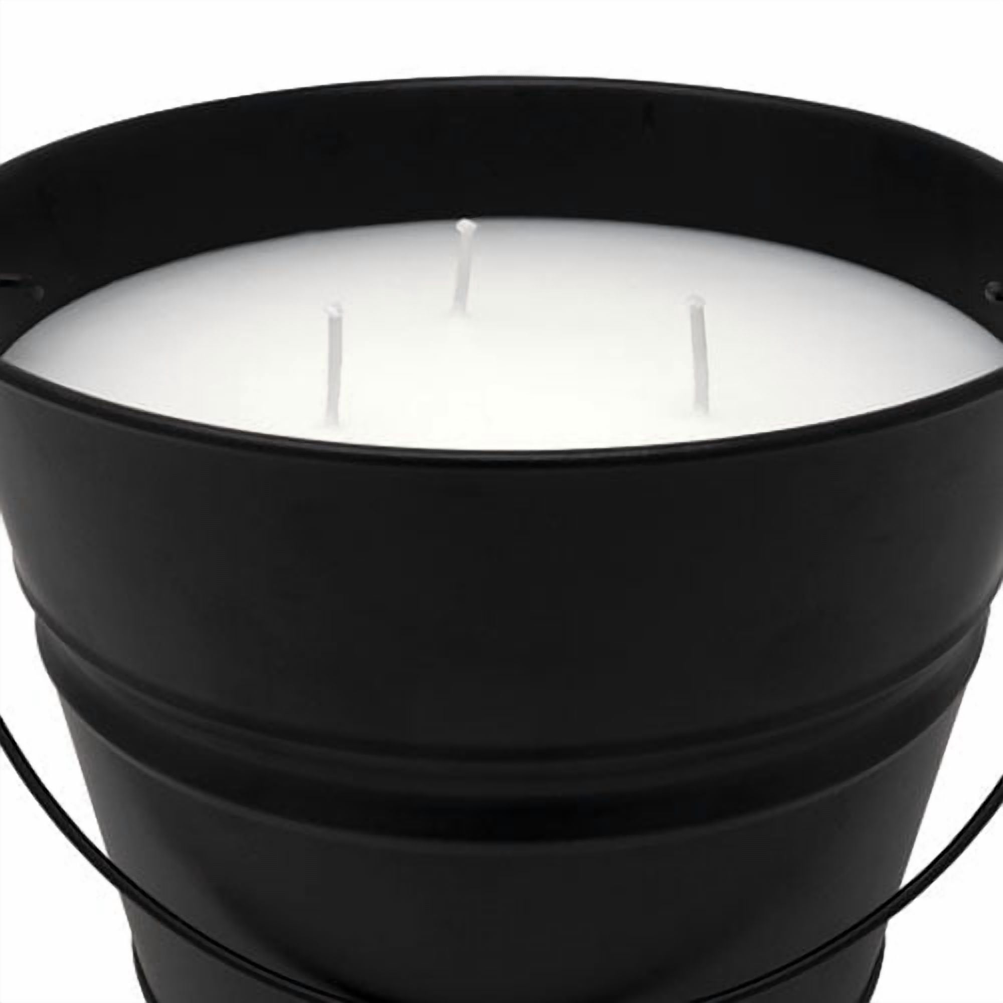 Mainstays Outdoor Citronella Candle Triple Wick Metal Bucket (Silver, 24 oz) 912g4