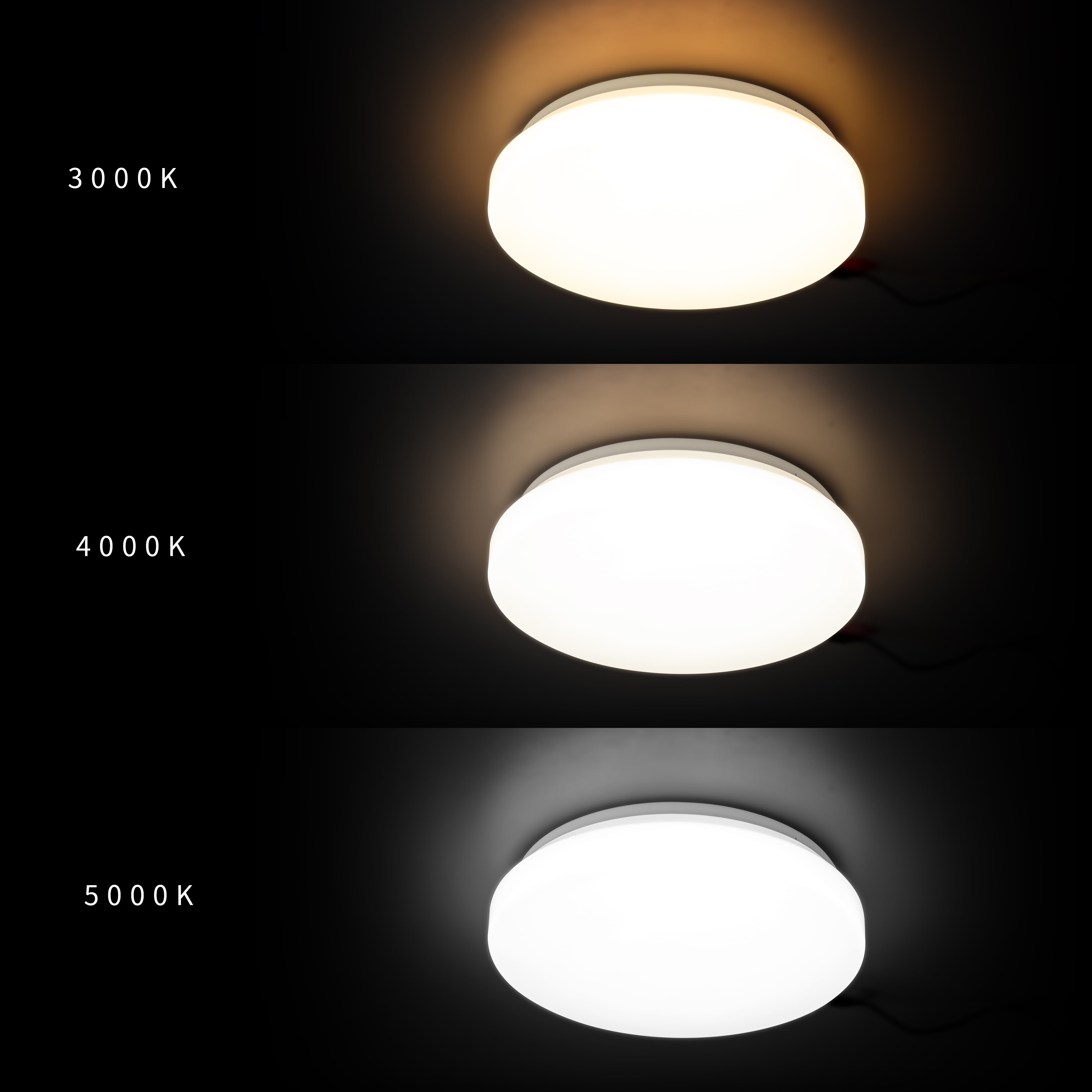 Mainstays Slim Integrated LED Flush Mount Ceiling Light (White, 11 in) pgwxk