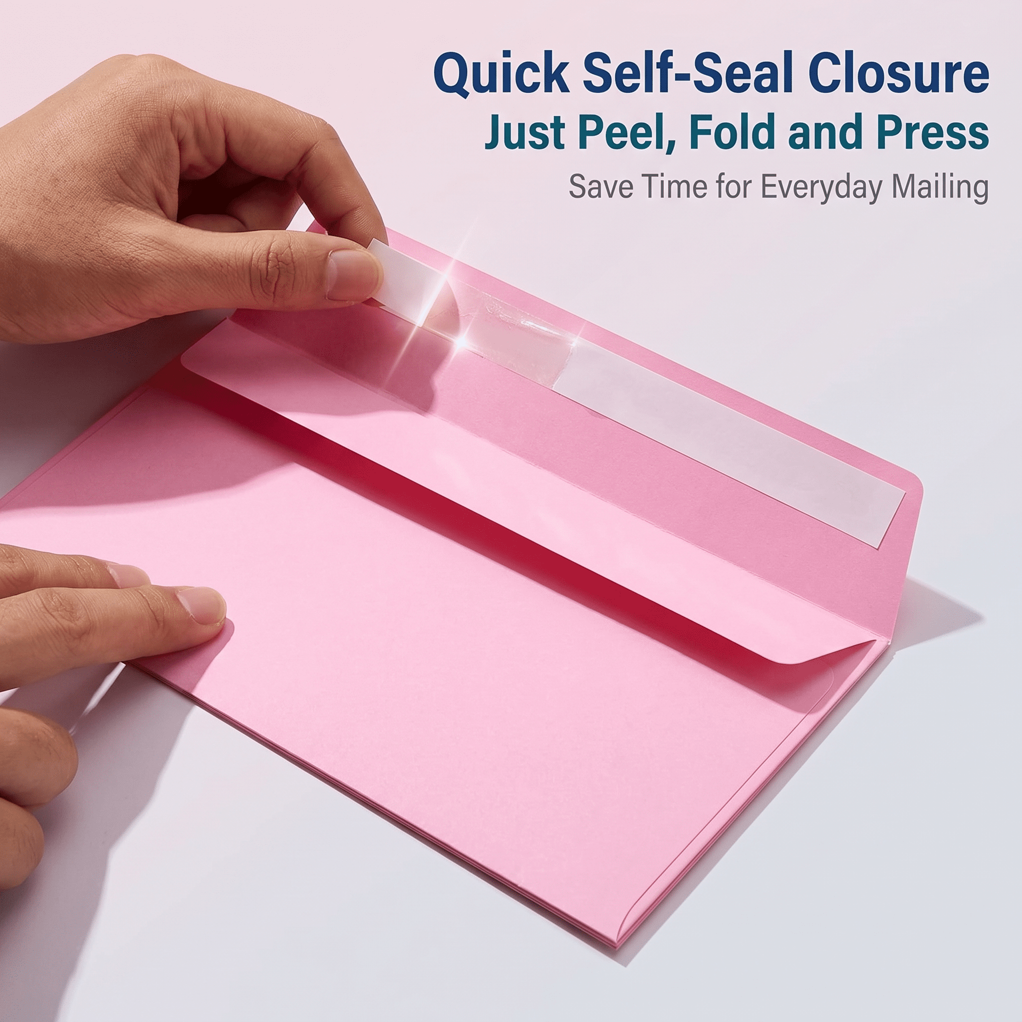 Song Yu #10 Self-Seal Business Envelopes, Vibrant Multi-Color Assortment for Office Mailing and Correspondence (100 Pack, 4.13 in x 9.49 in) x0dte