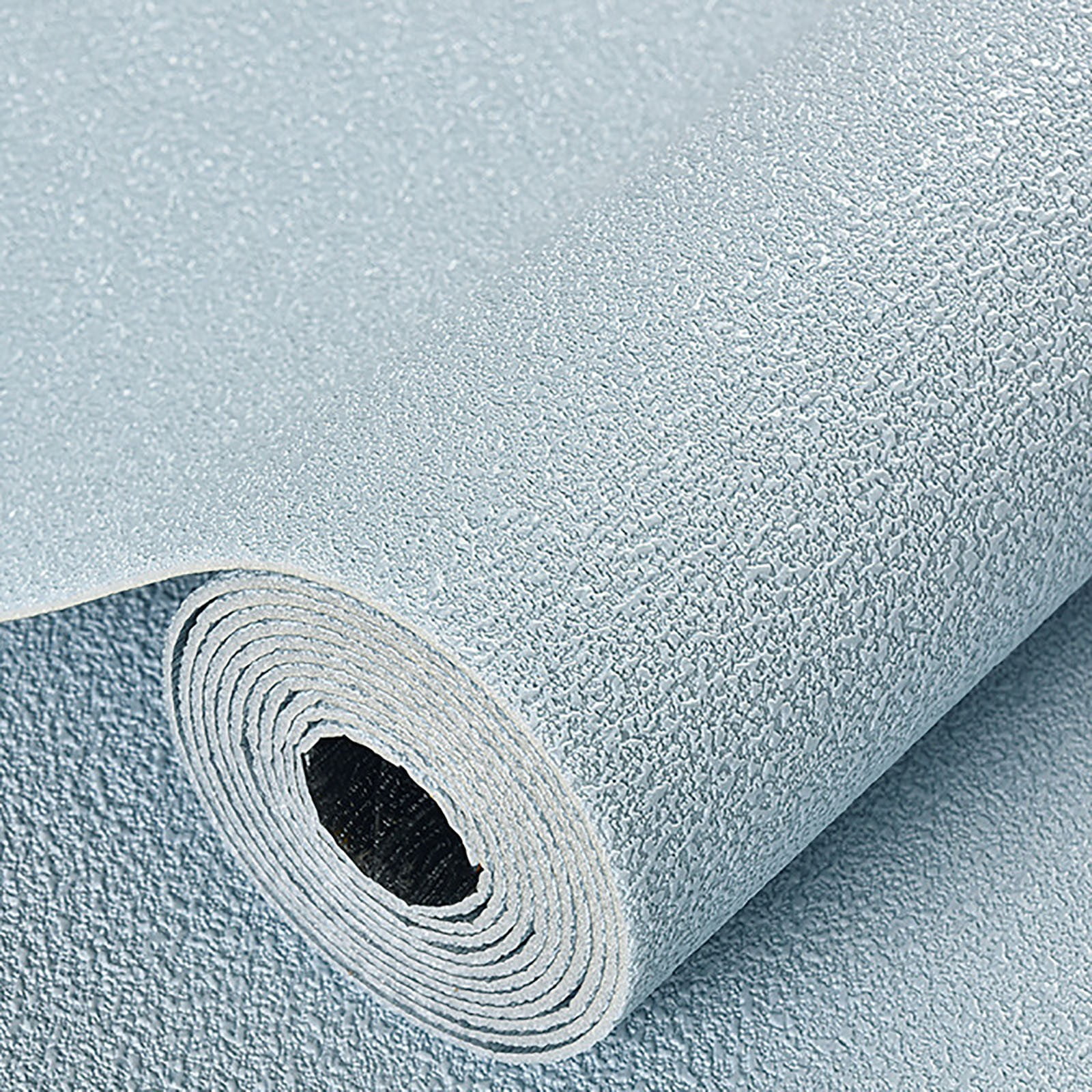 Bowayaoa Peel and Stick Wallpaper Decorative Vinyl Contact Paper for Kitchen and Bedroom (Blue, 110.2 in x 19.7 in) 8q7xf