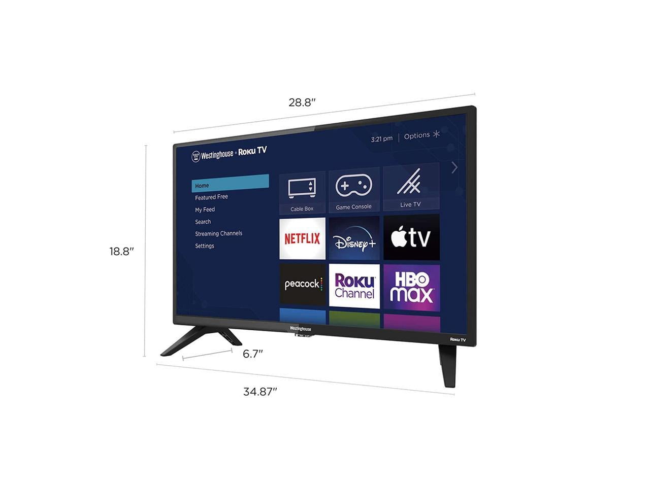 Westinghouse HX Series 24 in LED HD TV (60Hz, 23.6 in Viewable Screen) nhwfx