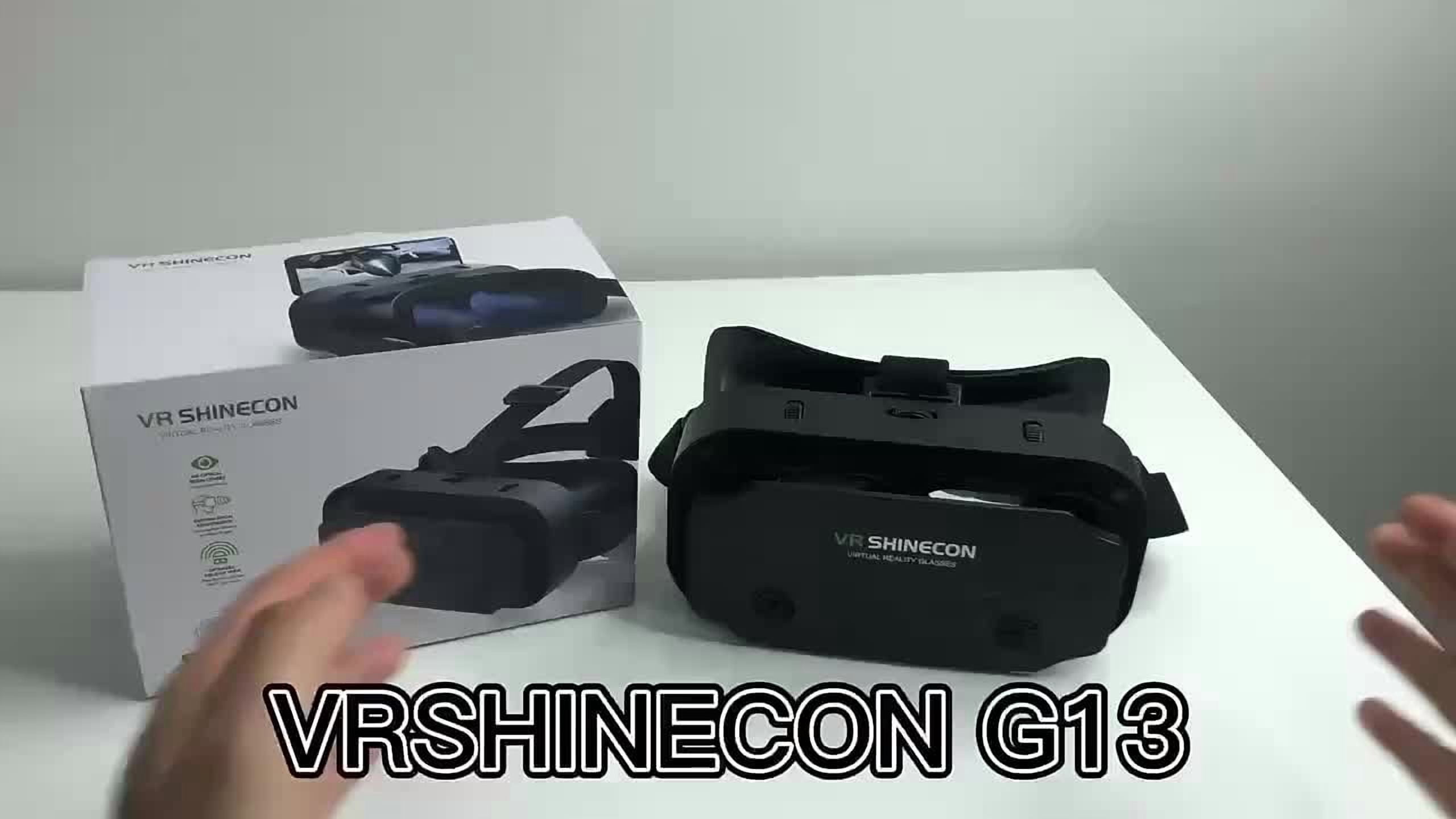 FANRUINA VRPro 2026 Virtual Reality Headset, 4K HD Immersive Gaming & Cinema Experience (Black, 4.5–7 in) 895n1