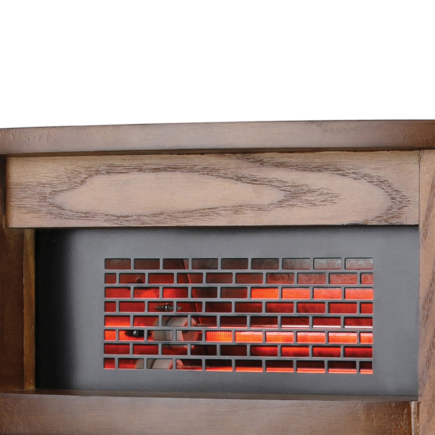 Comfort Glow Infrared Cabinet Heater with Thermostat and Remote (Brown, 1500 Watt) ifd28