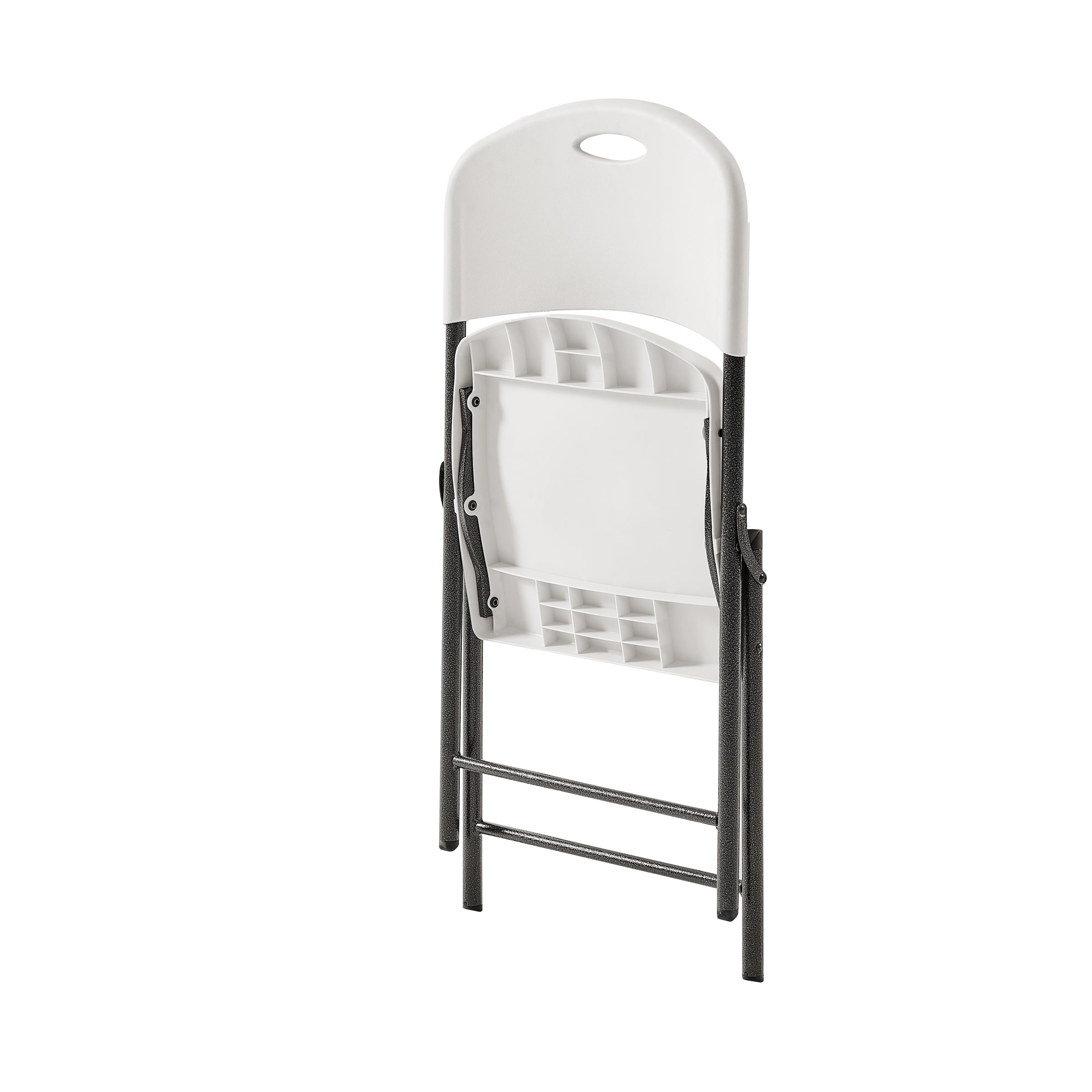 Mainstays Premium Heavy Duty Resin Folding Chair (White, 6-Pack) ohqr8