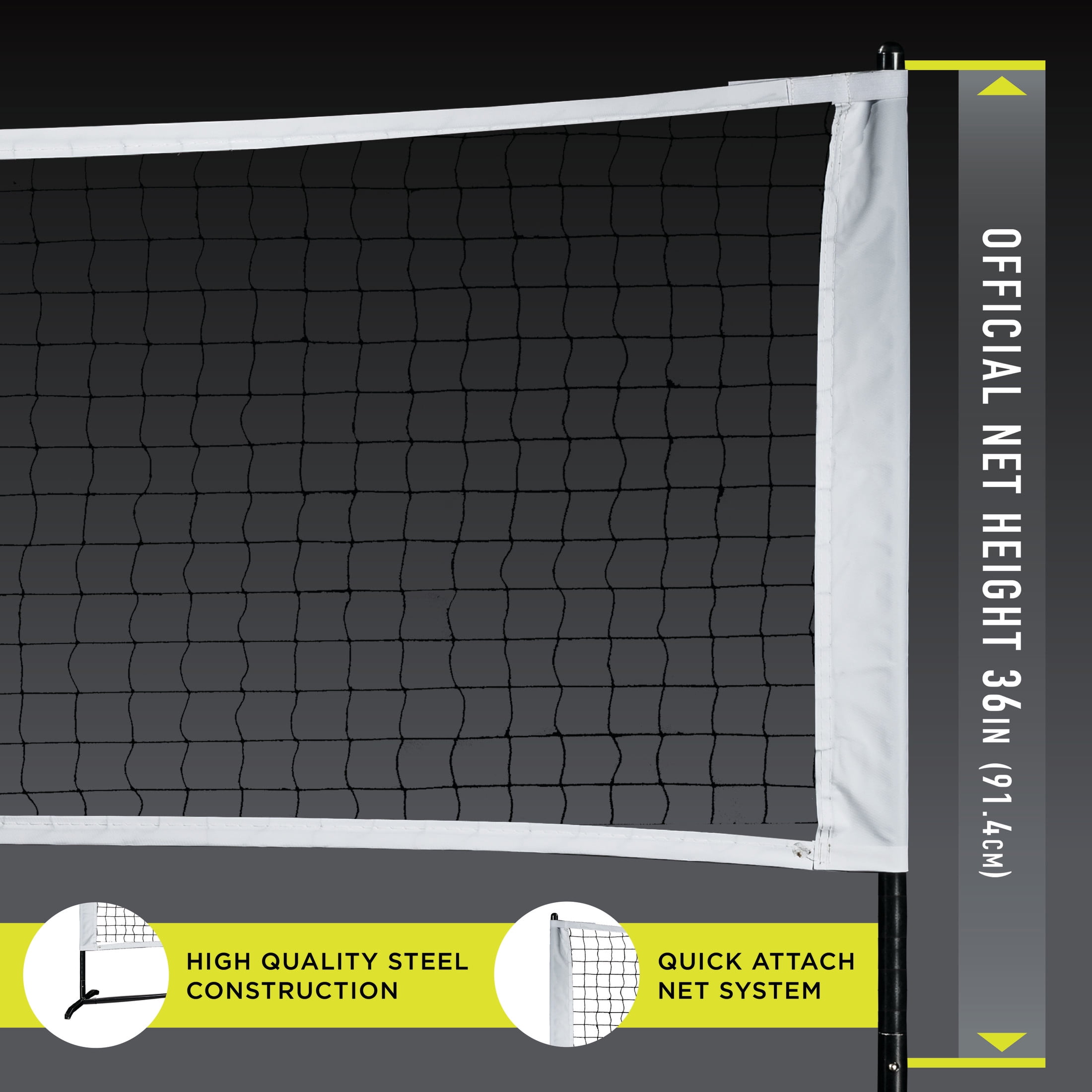 Franklin Sports Pickleball Net Set with Paddles and Balls (10 ft Wide, Black) 5idus