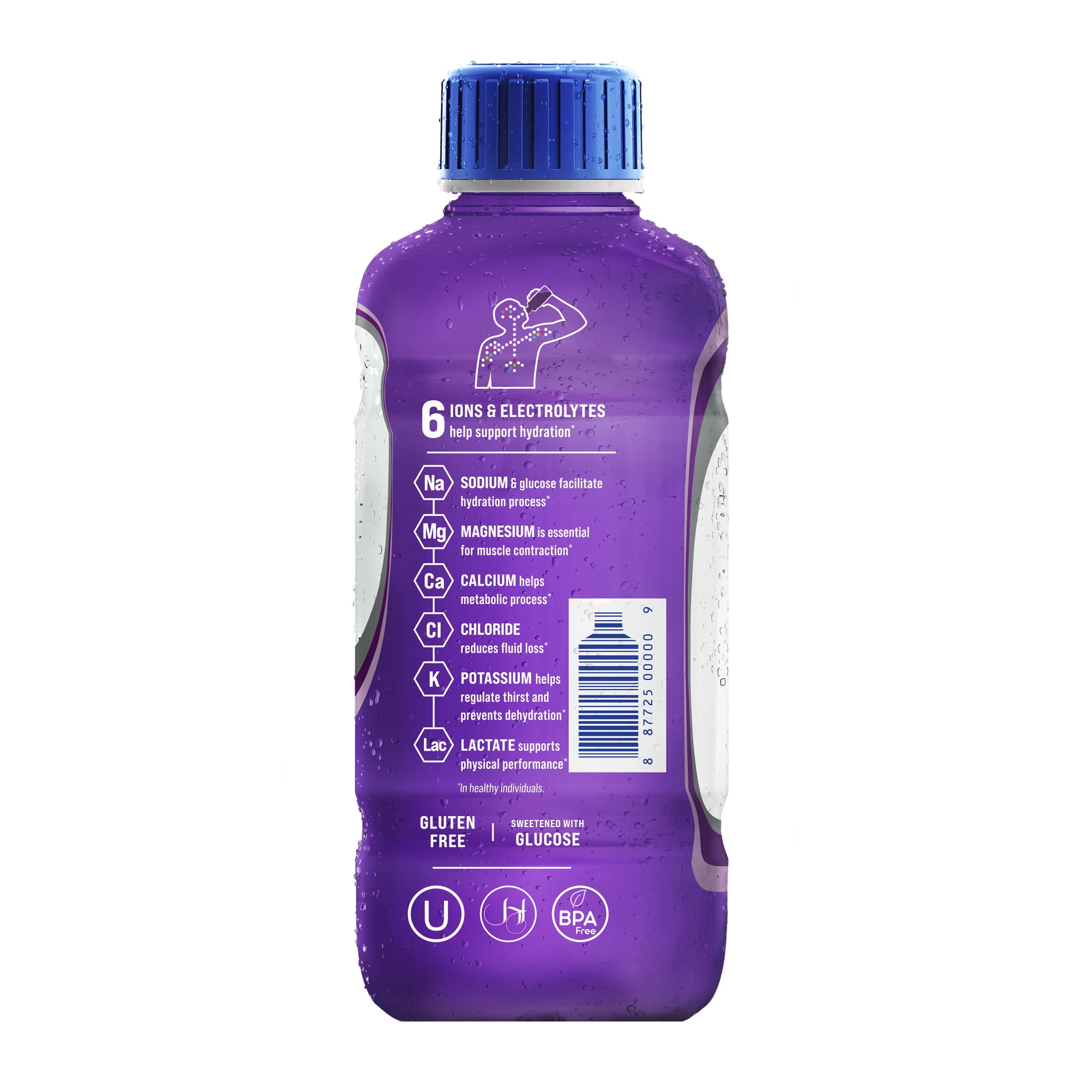 Electrolit Premium Hydration Beverage, Grape Flavor (21 fl oz) 0hxnn