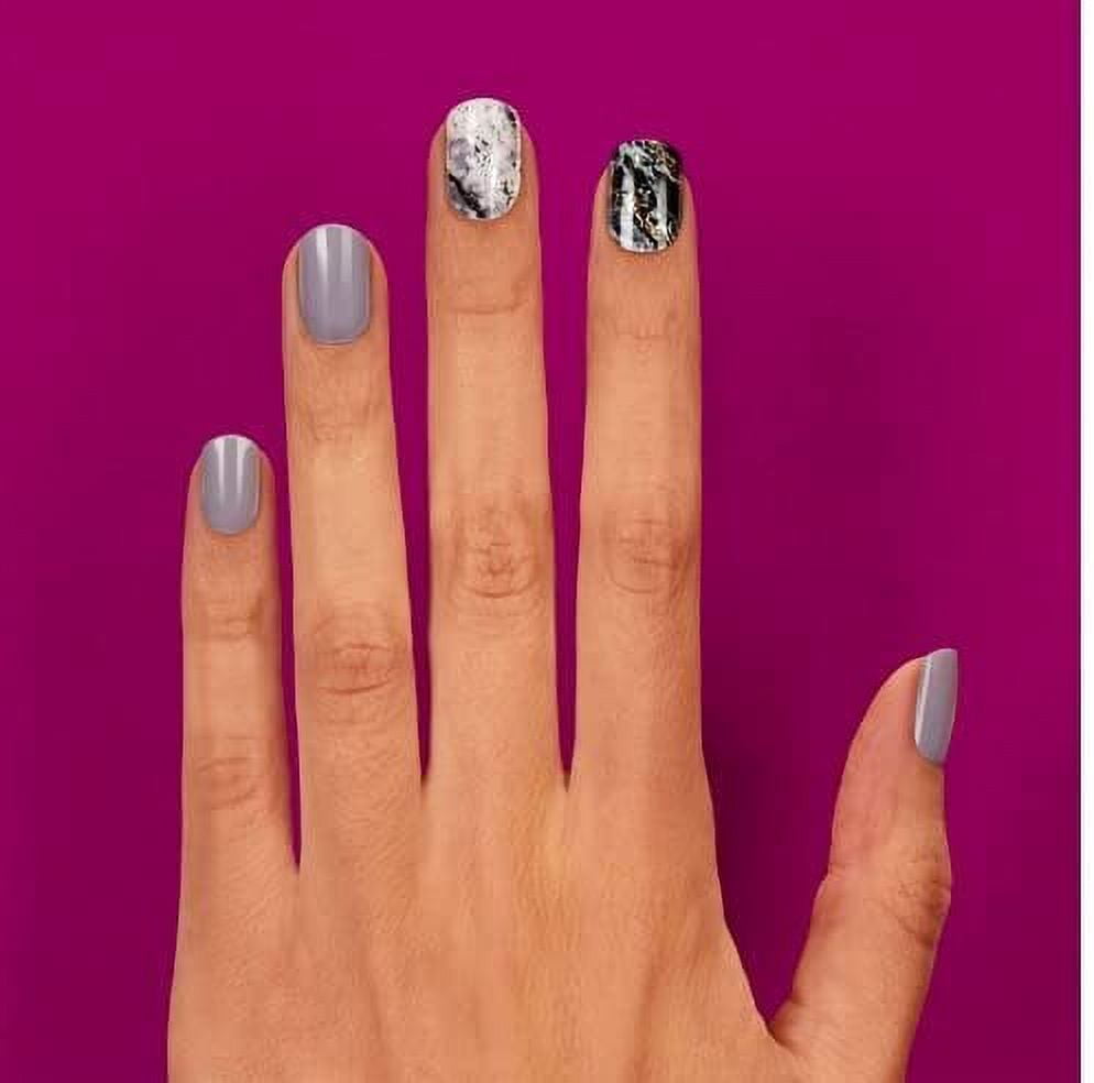 Dashing Diva Gloss Ultra Shine Gel Nail Strips Long-lasting Professional Finish (Natural Wonder, 32 Strips) a4ero