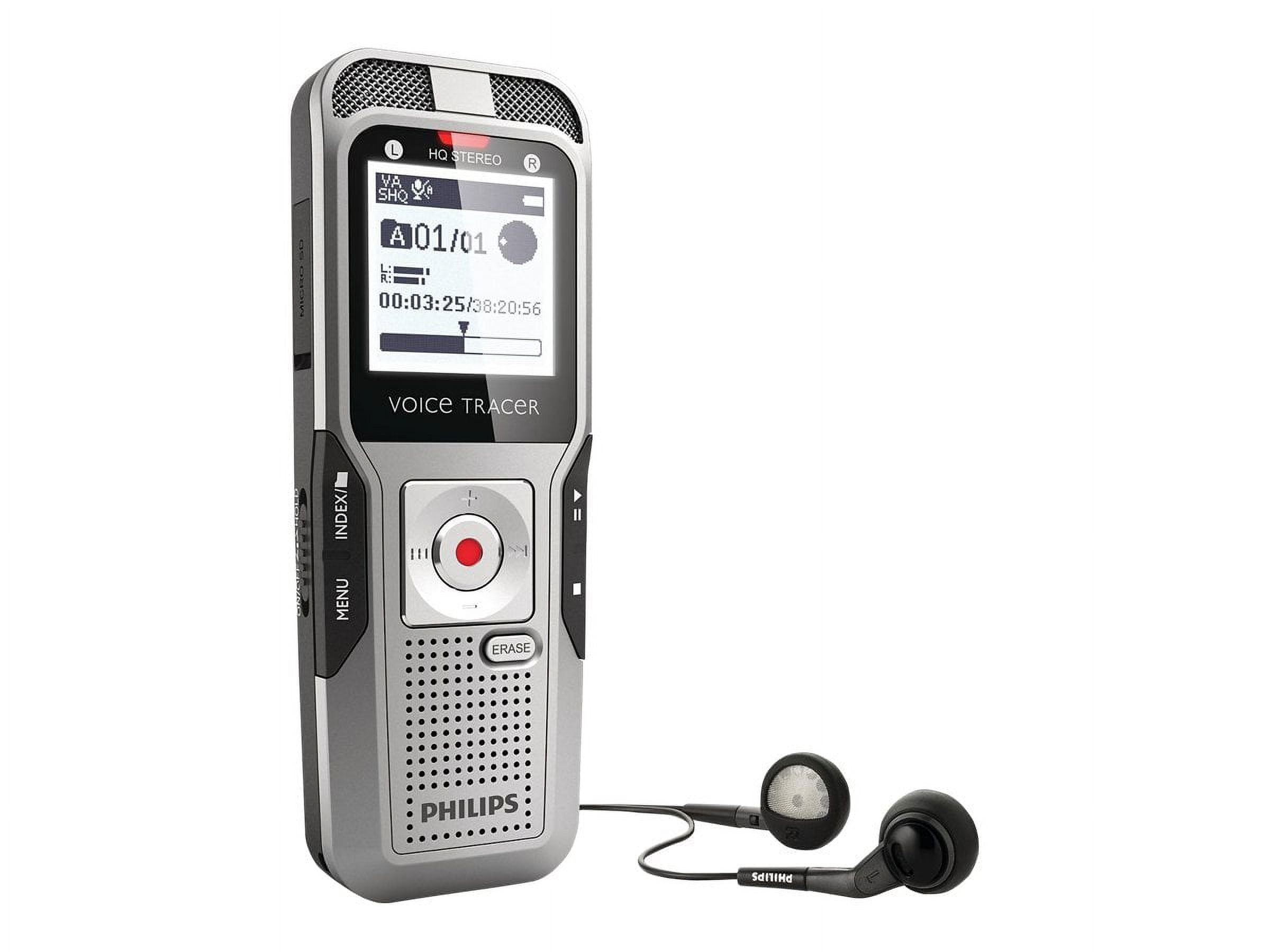 Philips Voice Tracer Digital Recorder with AutoAdjust Recording (Black, 32 GB Capacity) iduik - Image 5