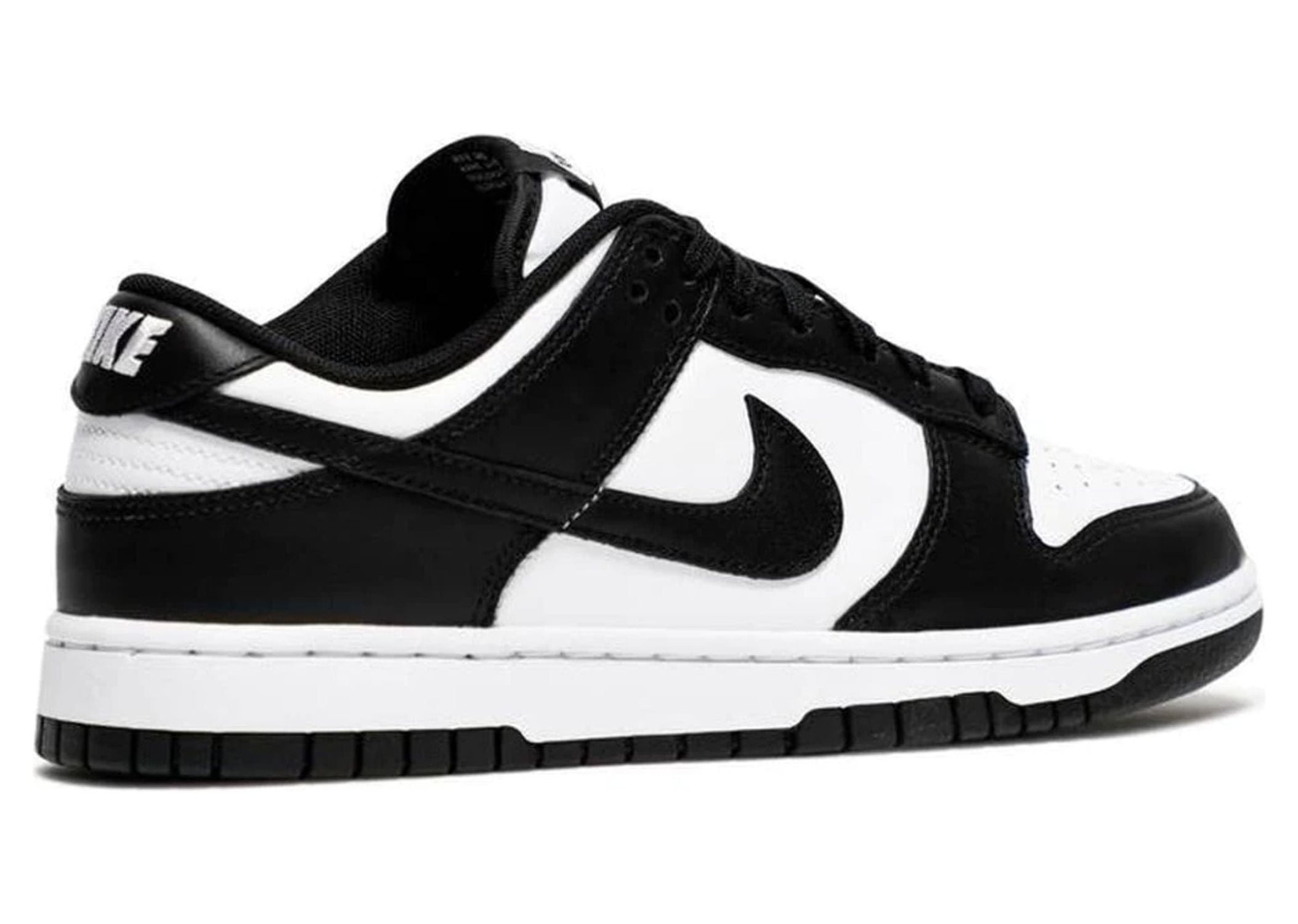 Nike Dunk Low Retro Panda Men's Athletic Sneakers (Black/White, 9 US) i6wyr