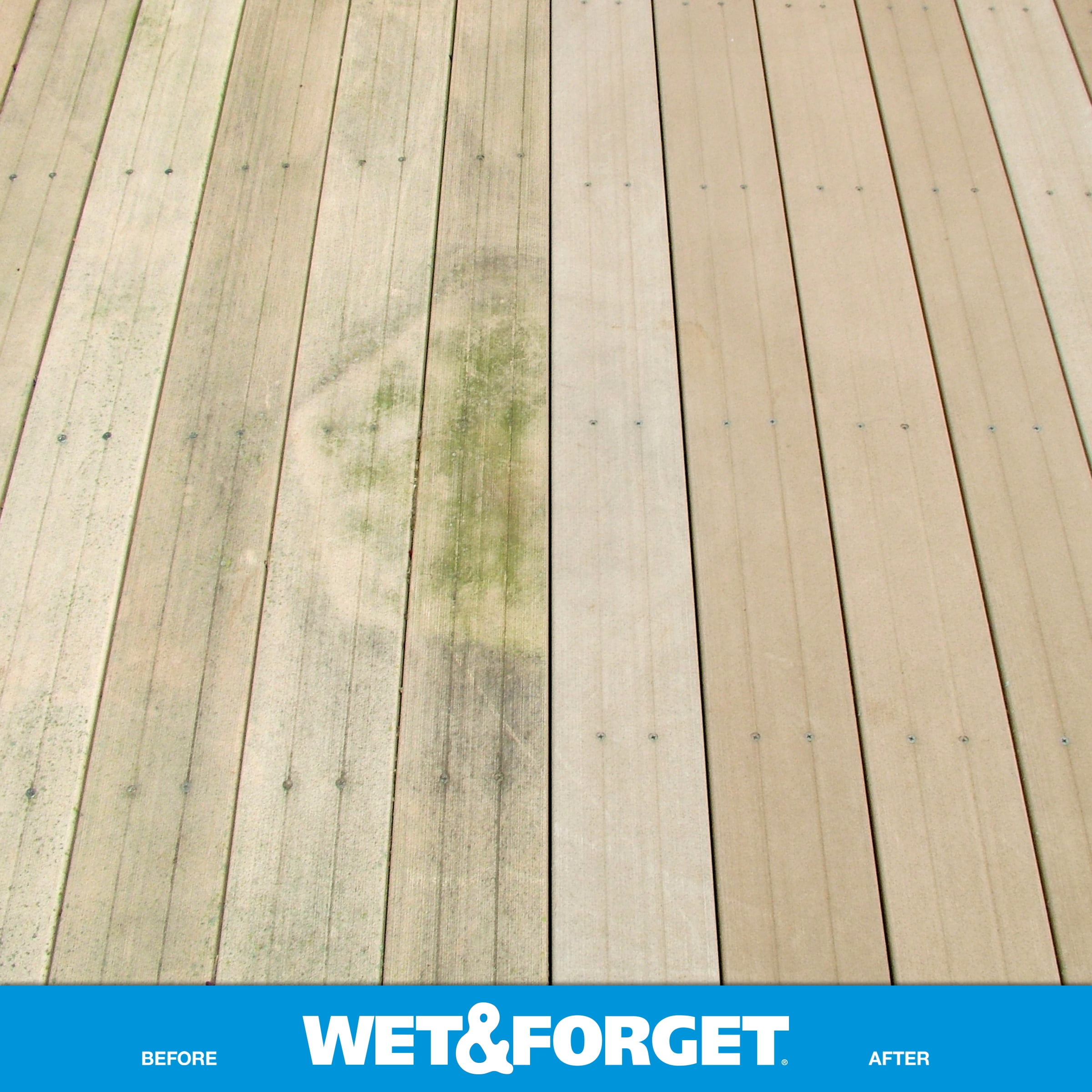 Wet & Forget Outdoor Moss, Mold, Mildew, and Algae Stain Remover Concentrate (128 oz) gb8ly
