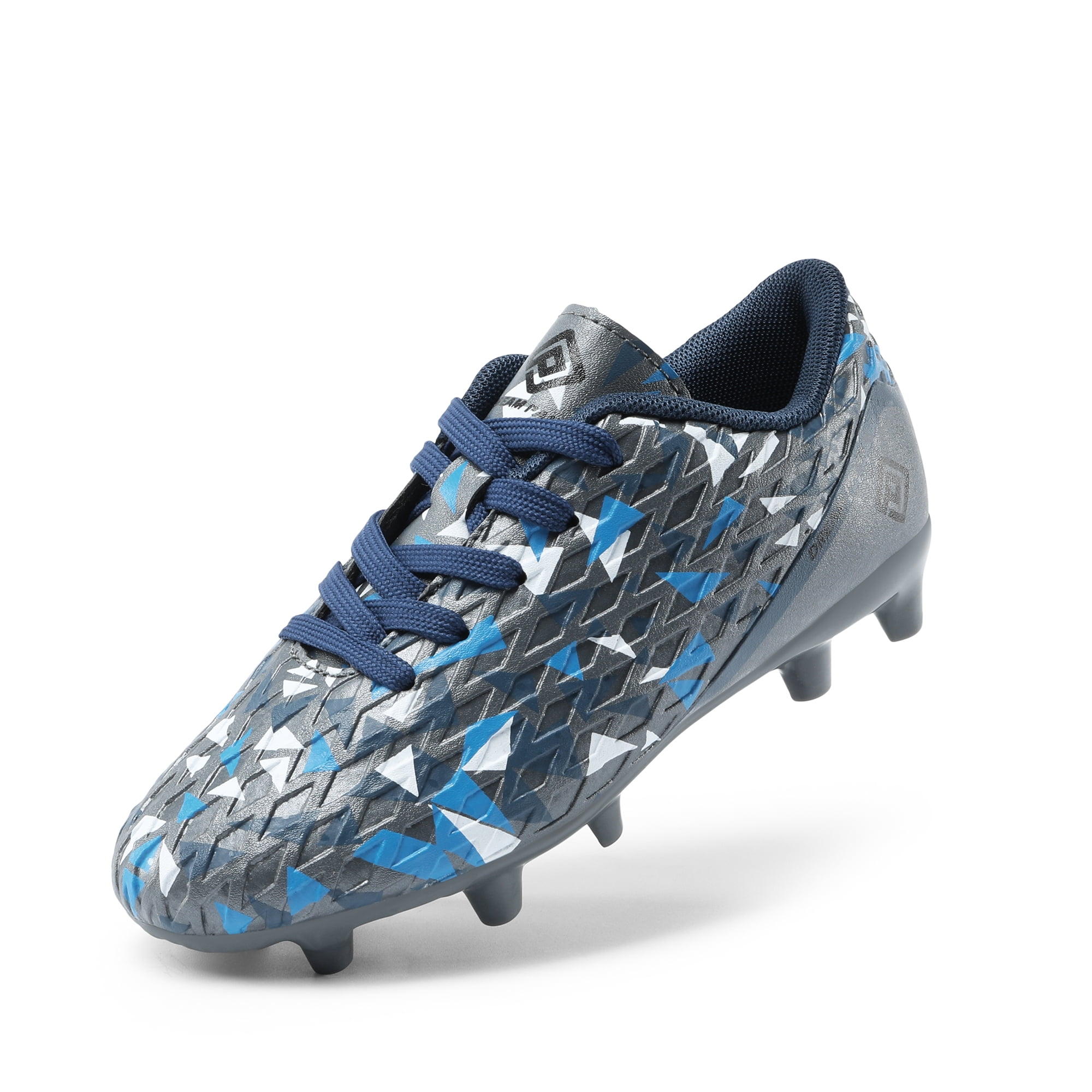 Dream Pairs Kids Soccer Cleats Lightweight Football Shoes (Blue, 13 Little Kid) 4o7wv