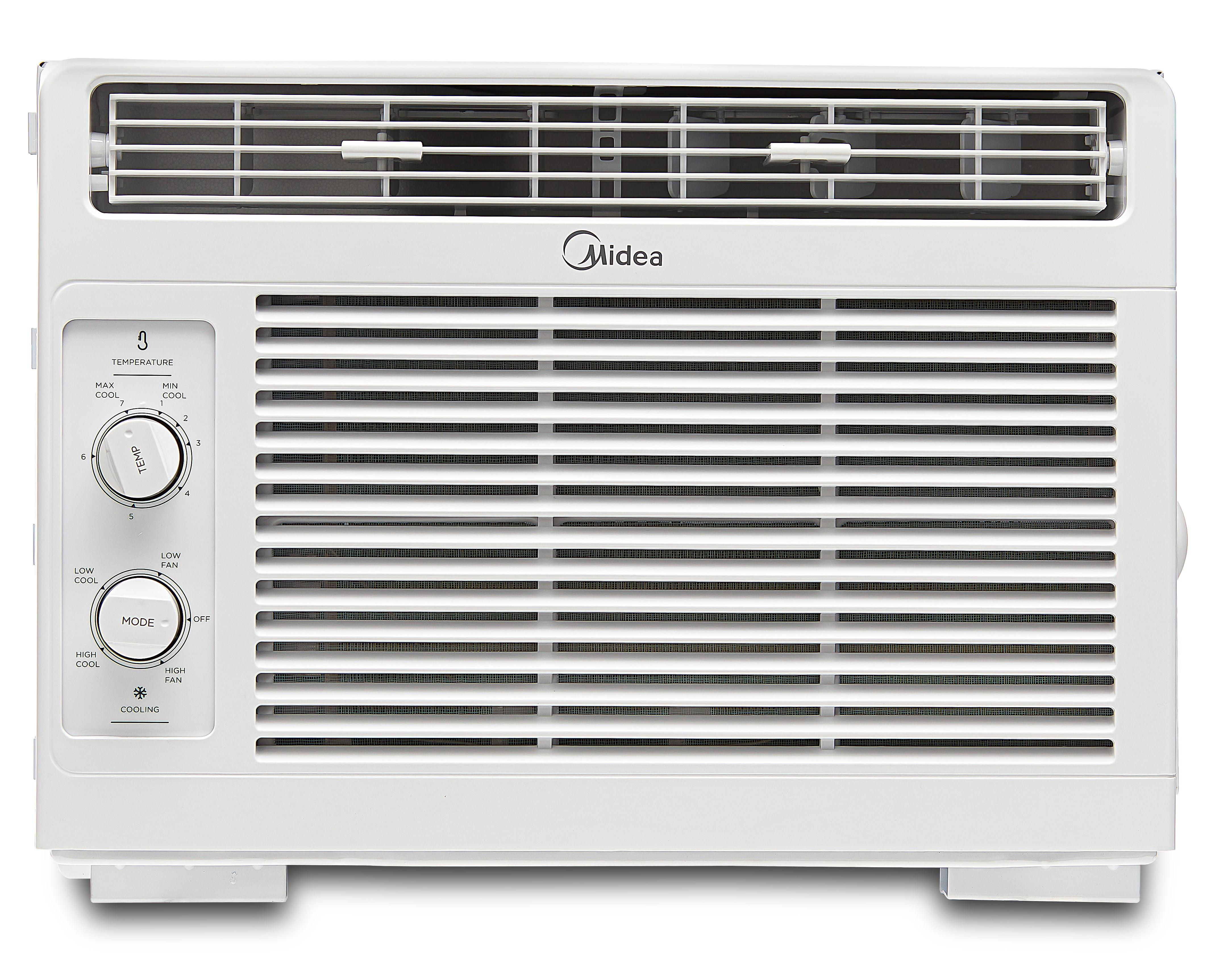 Midea 5,000 BTU Window Air Conditioner for Small Rooms (White, 150 sq ft) iooqr