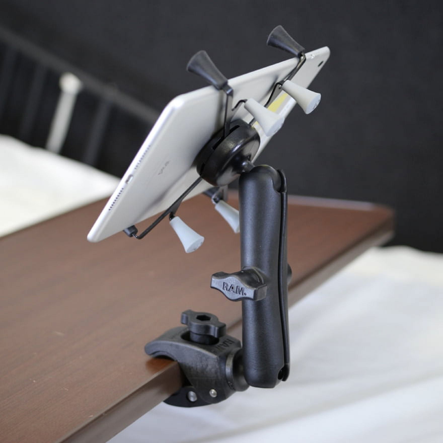 RAM Mounts X-Grip Universal Vehicle Mount for Tablets and iPads (Black, 8 in) 2a960