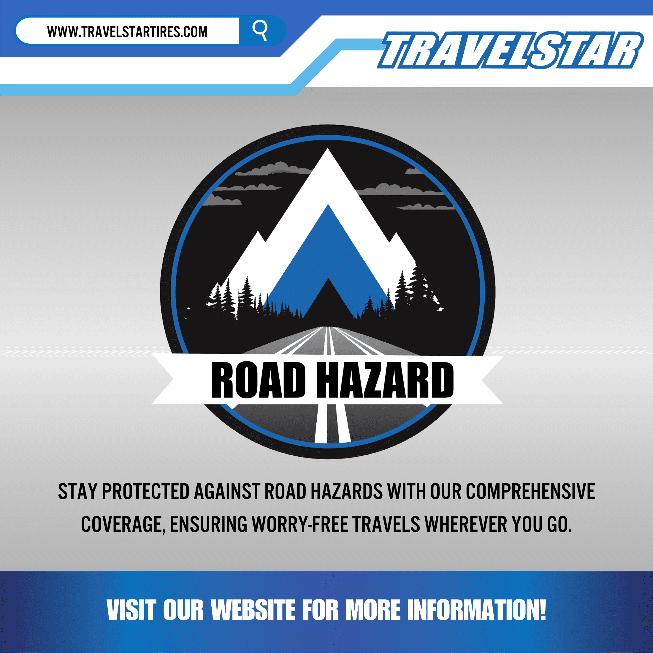 Travelstar ECOPATH ST Radial Trailer Tire (205/75R14, 8 Ply, Load Range D) ak56a