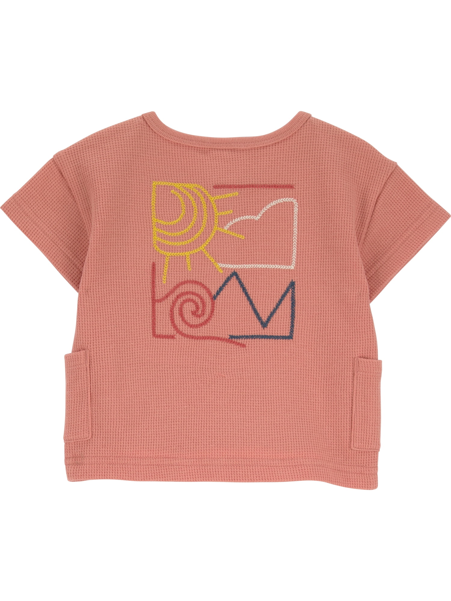 Carter's Child of Mine Baby Boy 2-Piece Outfit Set (Orange, 0-12 Months) g658k