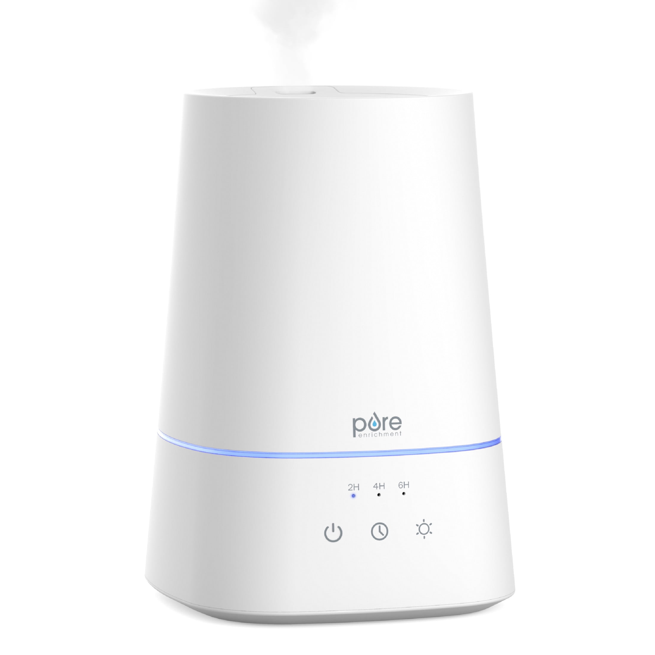 Pure Enrichment HUME Max Ultrasonic Cool Mist Humidifier, Top Fill Design, 3 Mist Settings, Auto Shut-Off (White, 1 Gallon) p6kf4