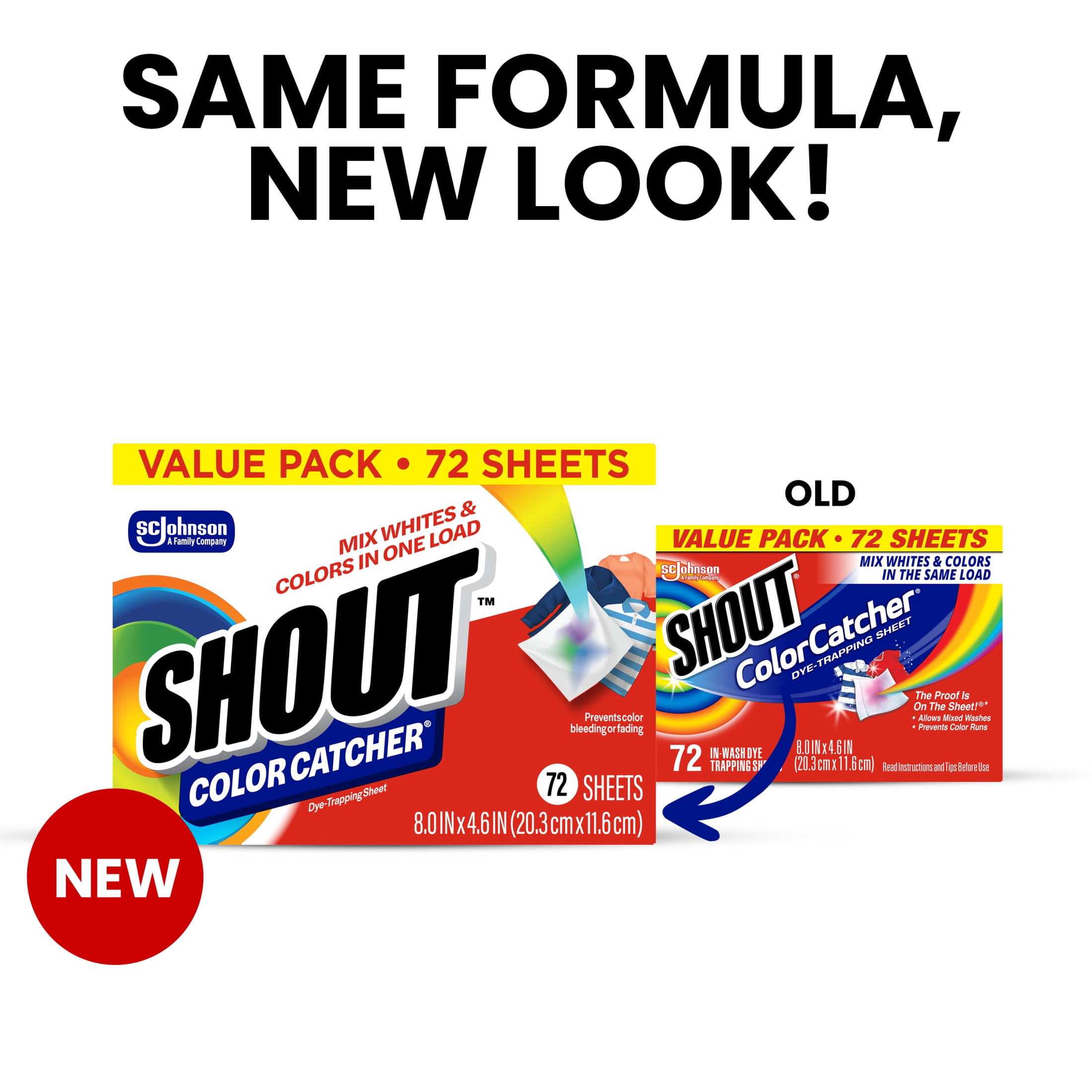 Shout Color Catcher Dye-Trapping Laundry Sheets (72 Count) yy4zd