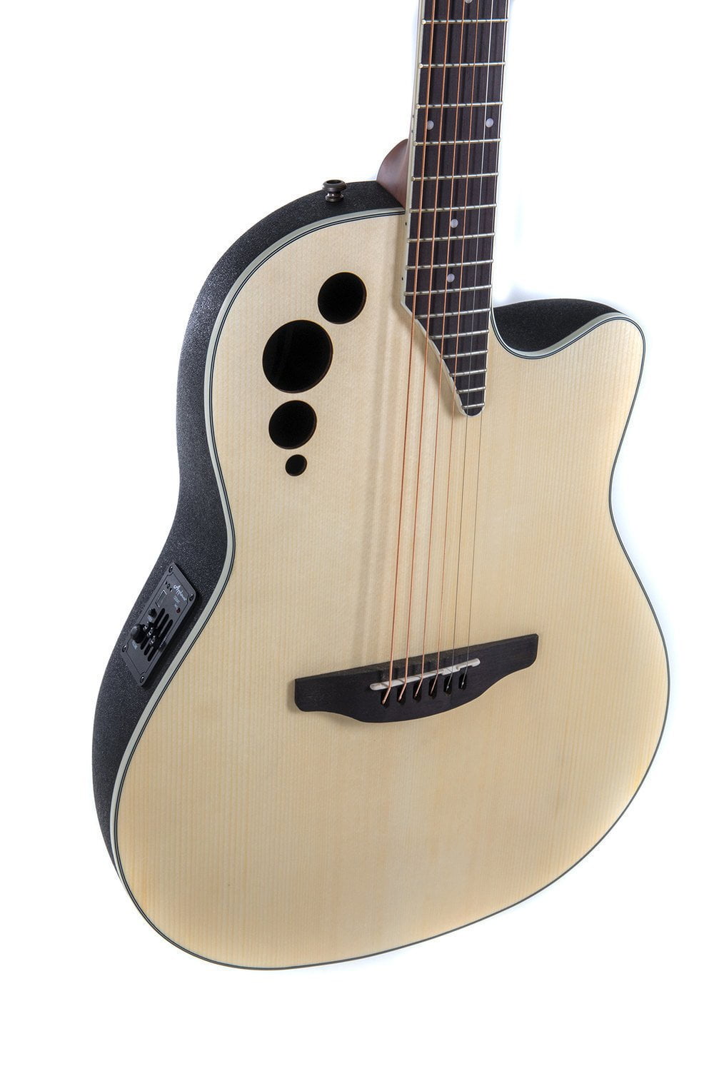 Applause Acoustic Electric Guitar, 6-String Instrument with Lyrachord Back (Off-White, 9.37 lb) z21eq