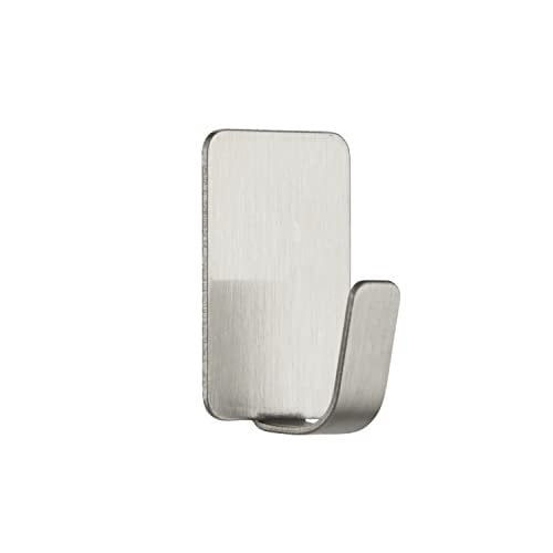 Command Small Stainless Steel Metal Hooks (Silver, 3 Pack) aeolb