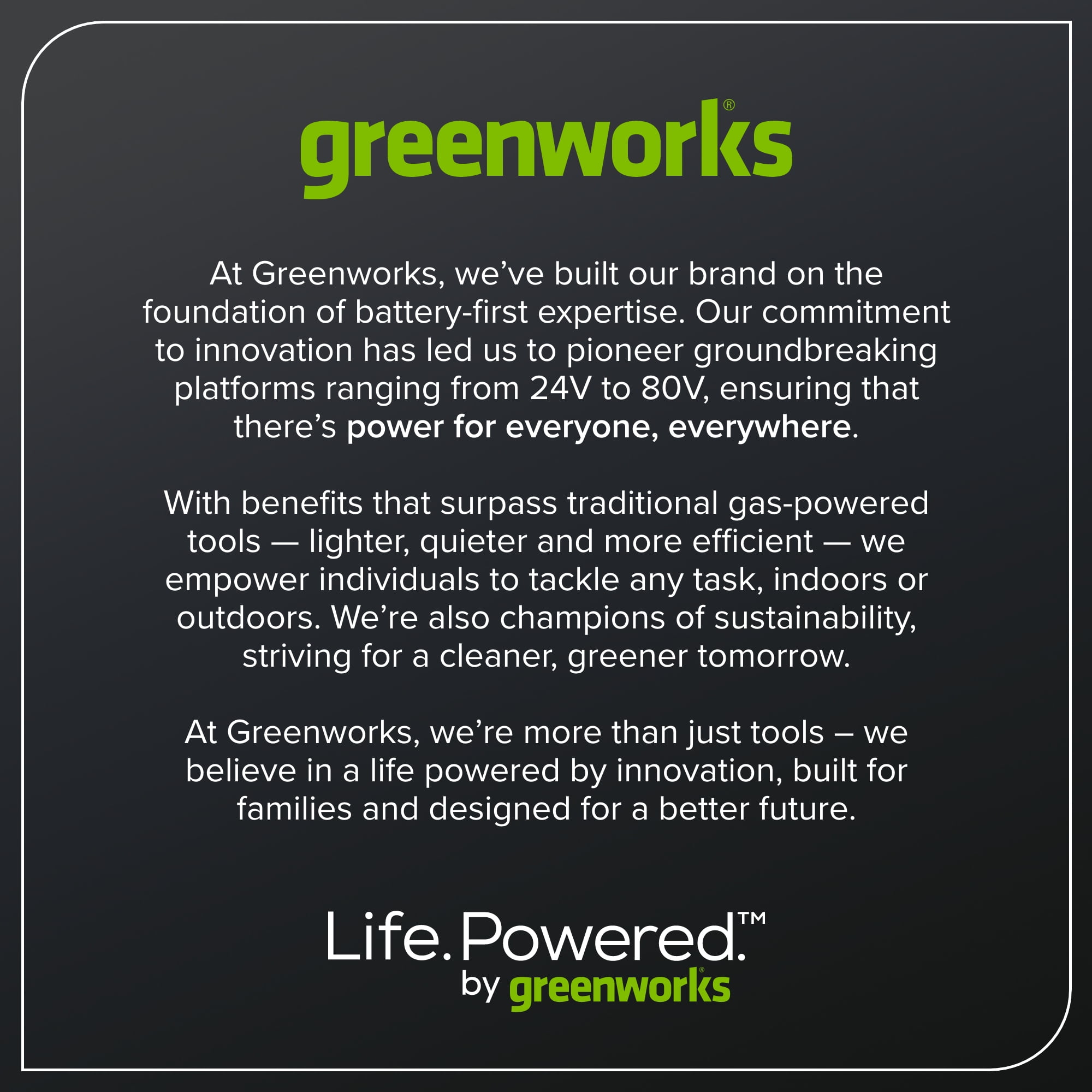 Greenworks 60V 18 in Brushless Chainsaw with 4.0 Ah Battery and 3 Amp Charger (Green, 18 in) yqokq