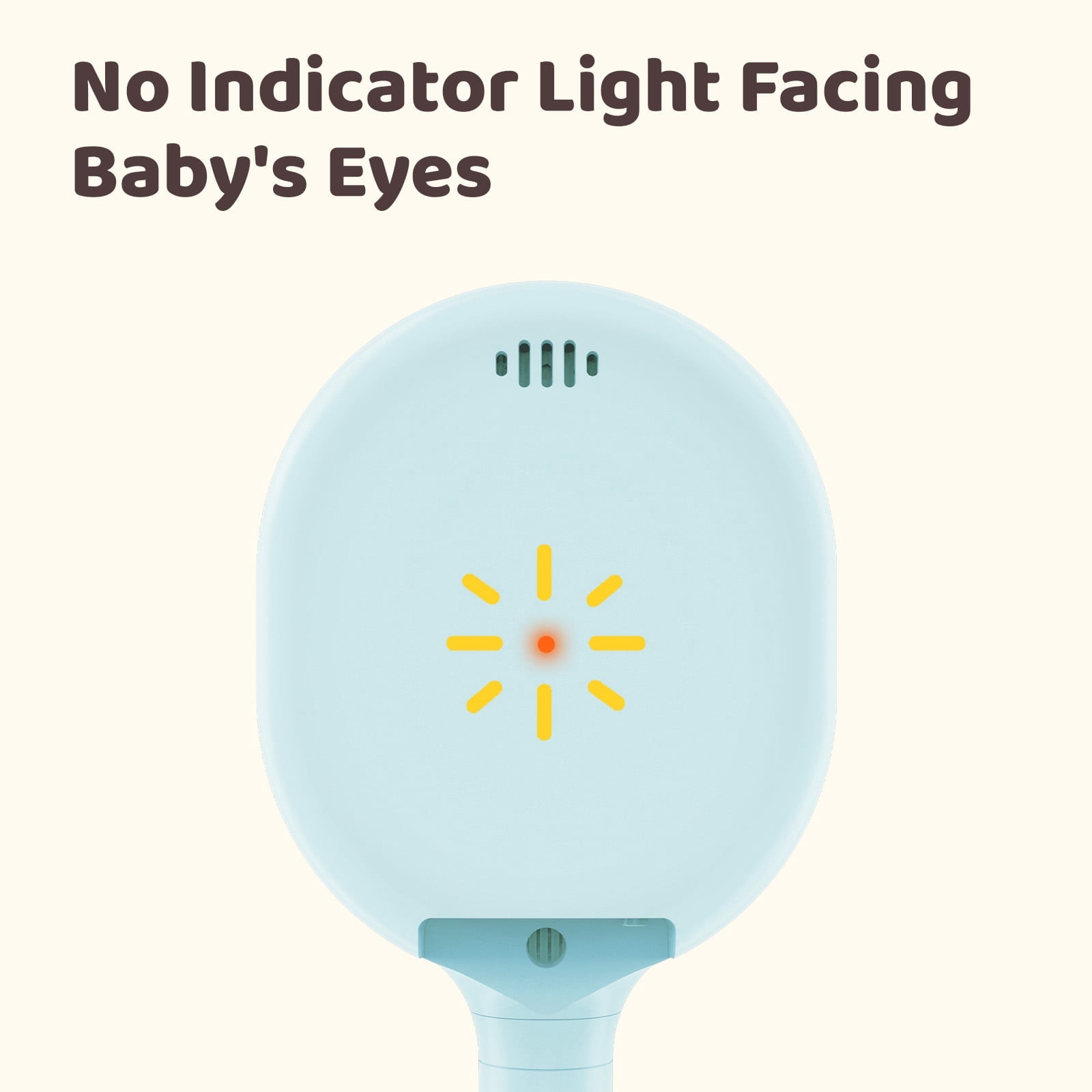 Netvue Baby Monitor with Camera and Audio (1080P HD, 5 in Display, Two-Way Talk) vak8b
