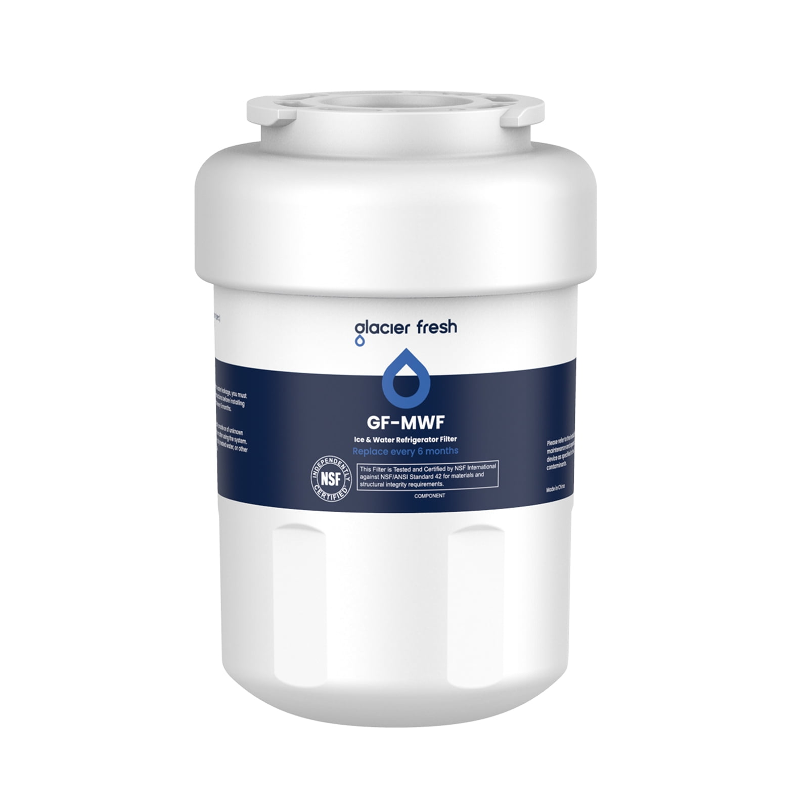 Glacier Fresh Refrigerator Water Filter Replacement for MWF, MWFP, MWFA, GWF, FMG-1 (1 Pack) bg2ad