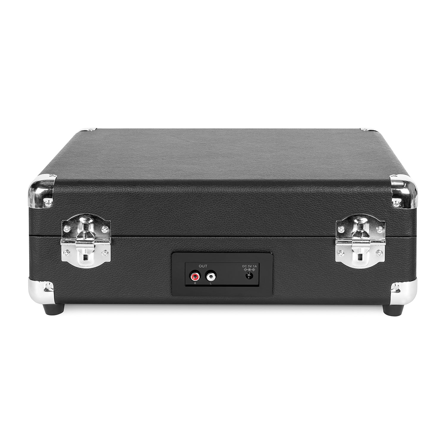 Victrola Journey+ Portable Bluetooth Suitcase Record Player with Cassette Player (Black) vkwkw