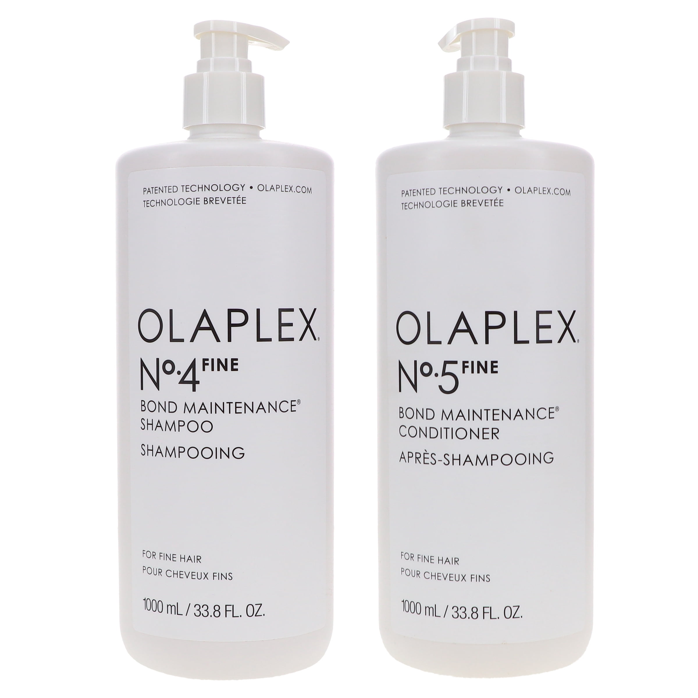 Olaplex No.4 Bond Maintenance Shampoo and No.5 Bond Maintenance Conditioner Professional Repair Set (33.8 fl oz) 8tplg