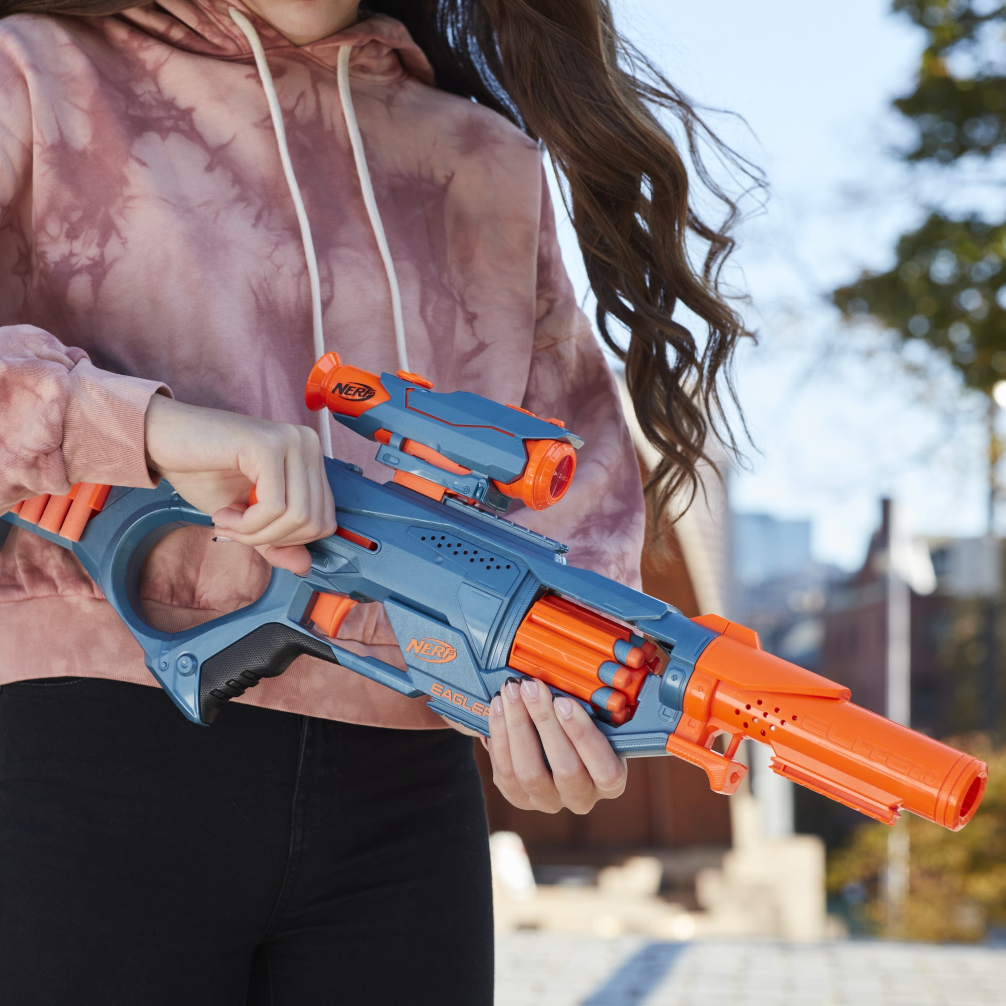 Nerf Elite 2.0 Eaglepoint RD-8 Blaster with Detachable Scope and Barrel (16 Darts) 785fg