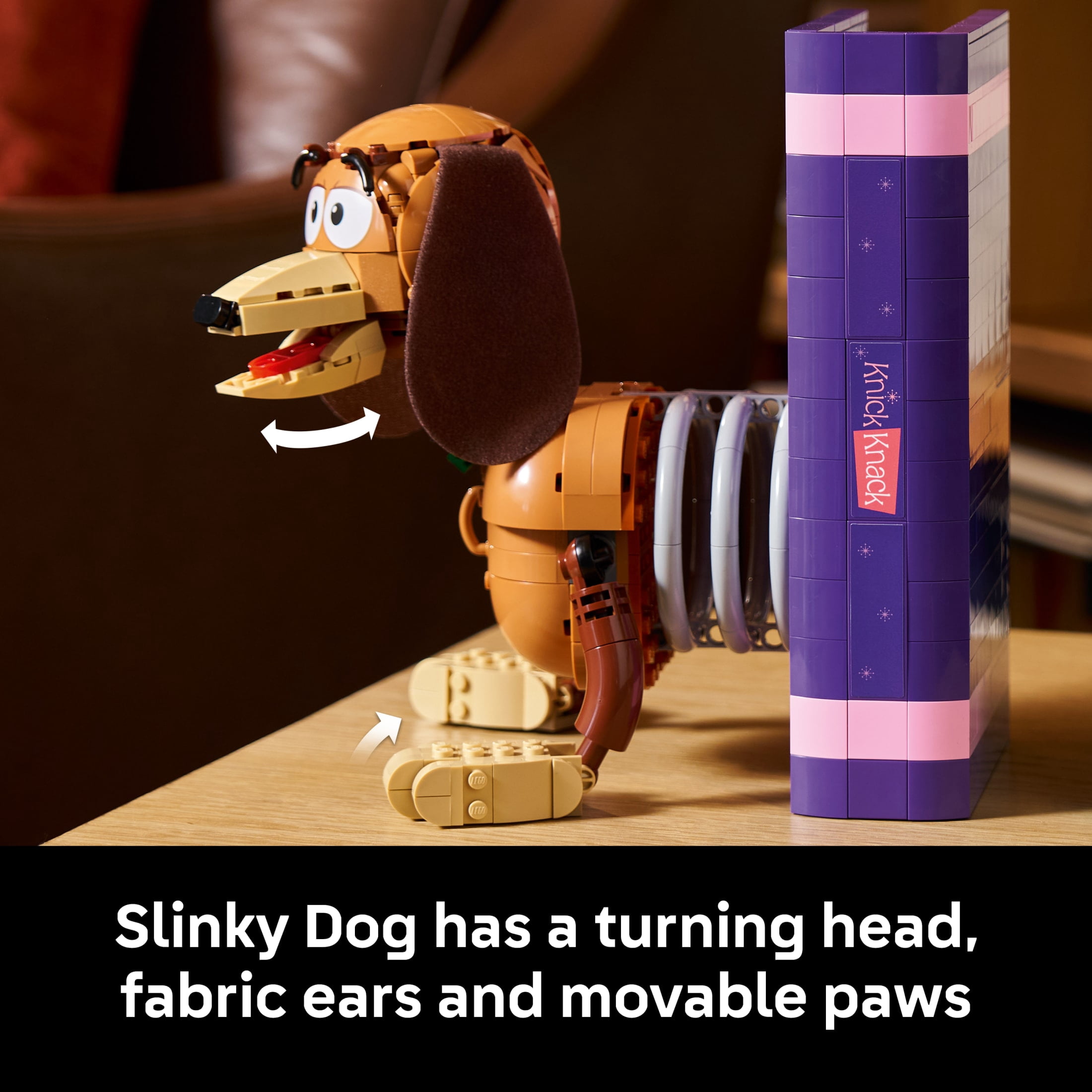 LEGO Disney and Pixar Toy Story Slinky Dog Bookends Building Set (1,311 Pieces) nbbq5