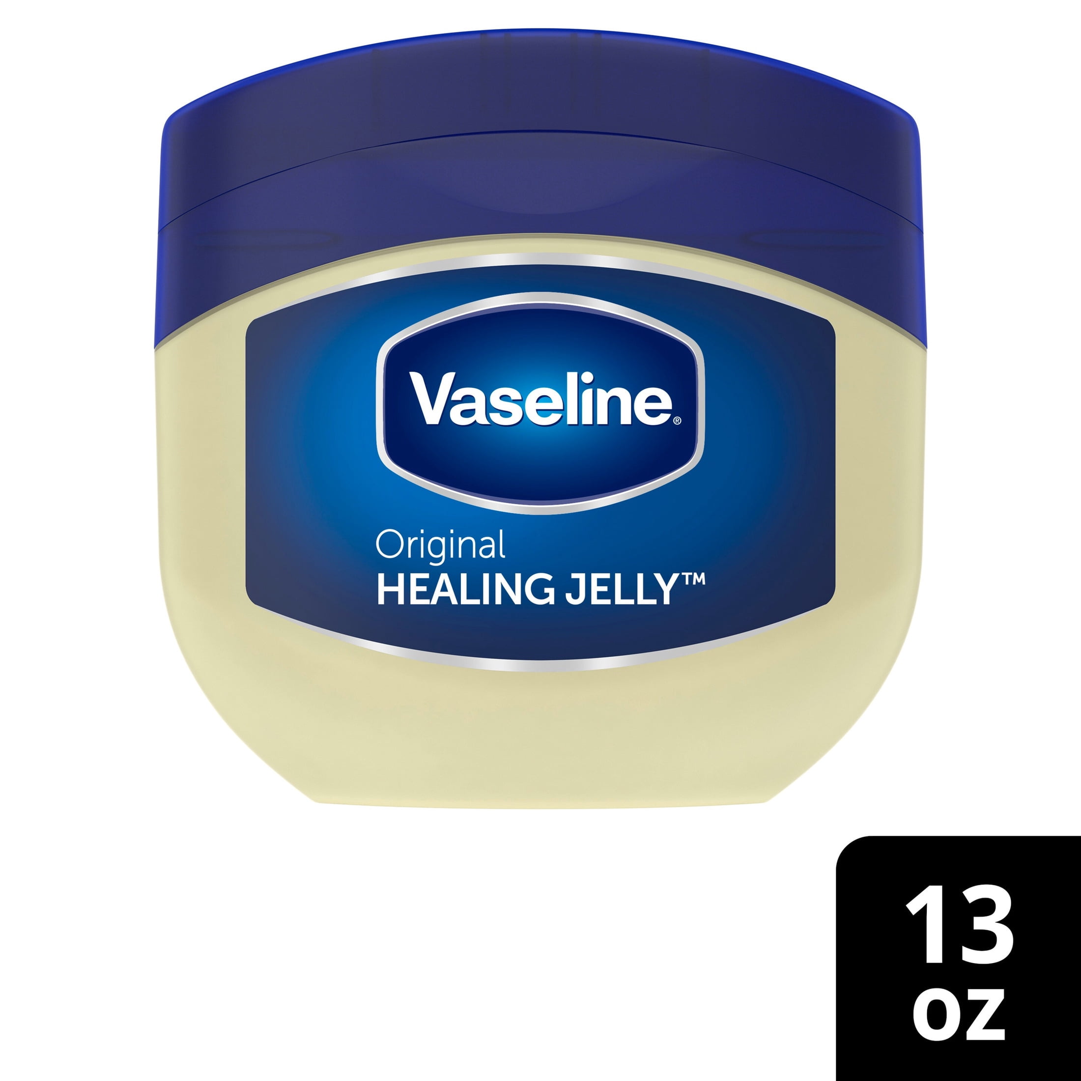 Vaseline Healing Jelly Original Skin Protectant for Dry Skin and Eczema Relief (Clear, 13 oz) gzfrx