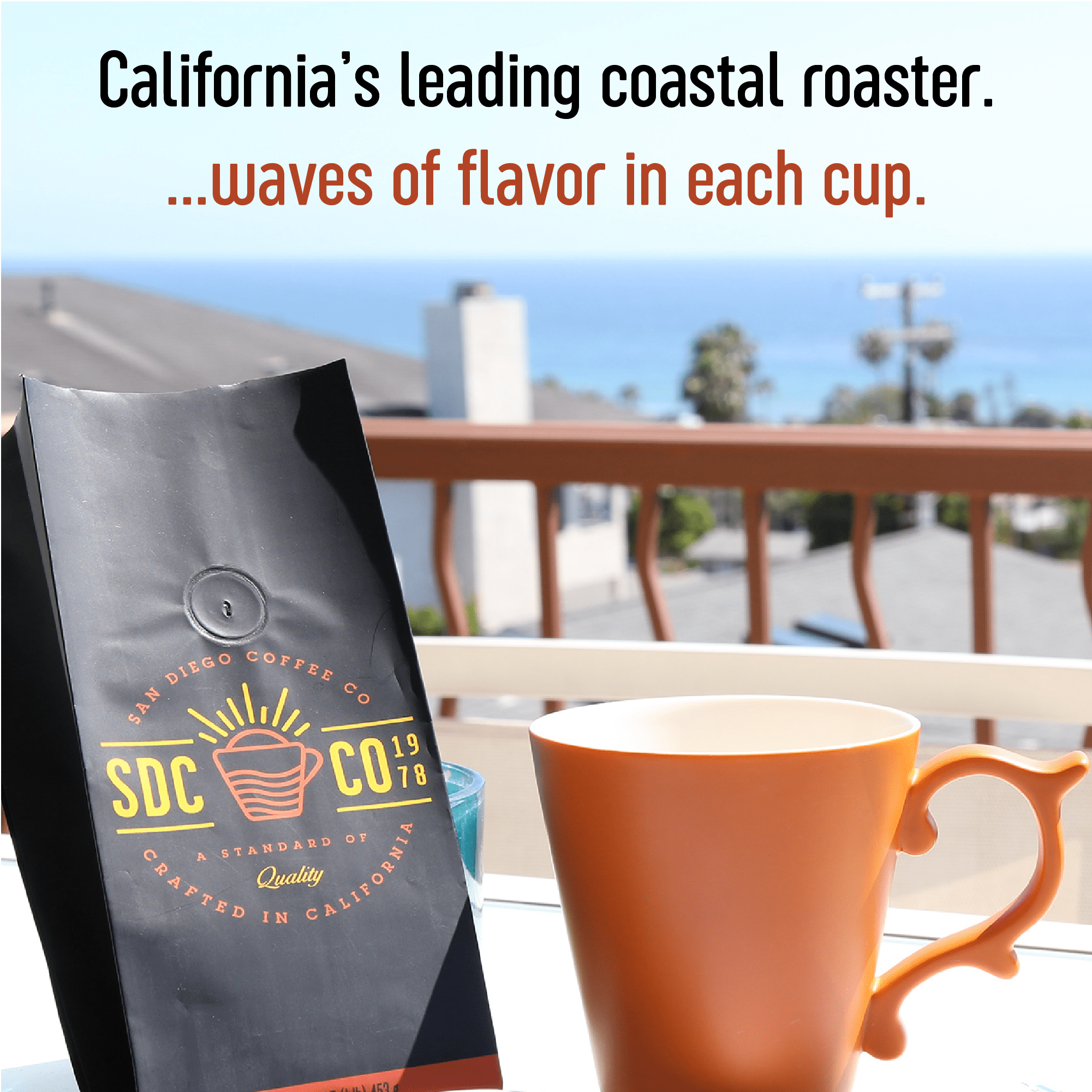 San Diego Coffee Caramel Medium Roast Ground Coffee (16 oz) n9fvm