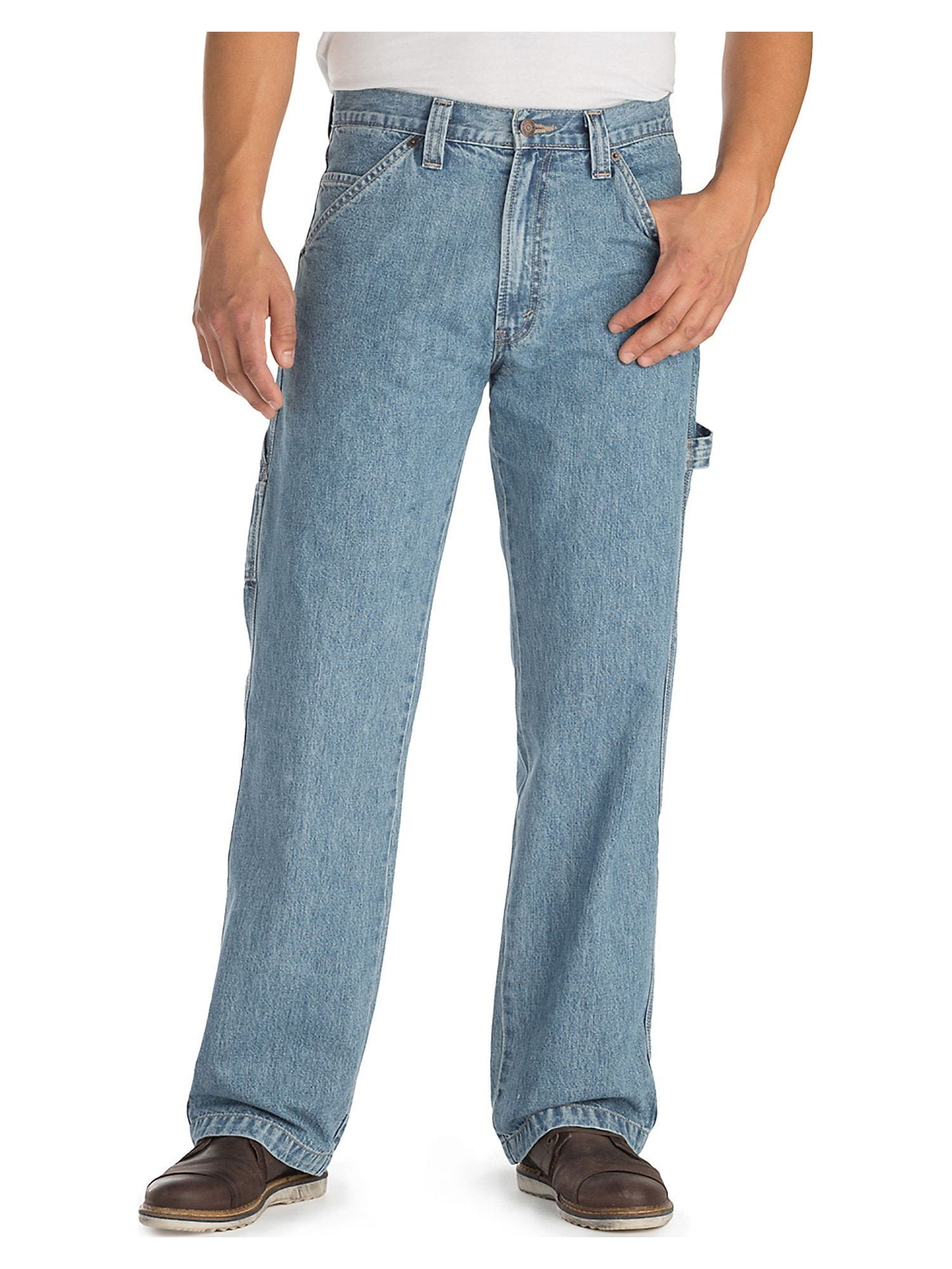 Levi Strauss Signature Men's Carpenter Jean (Blue, 44 in) boo8s
