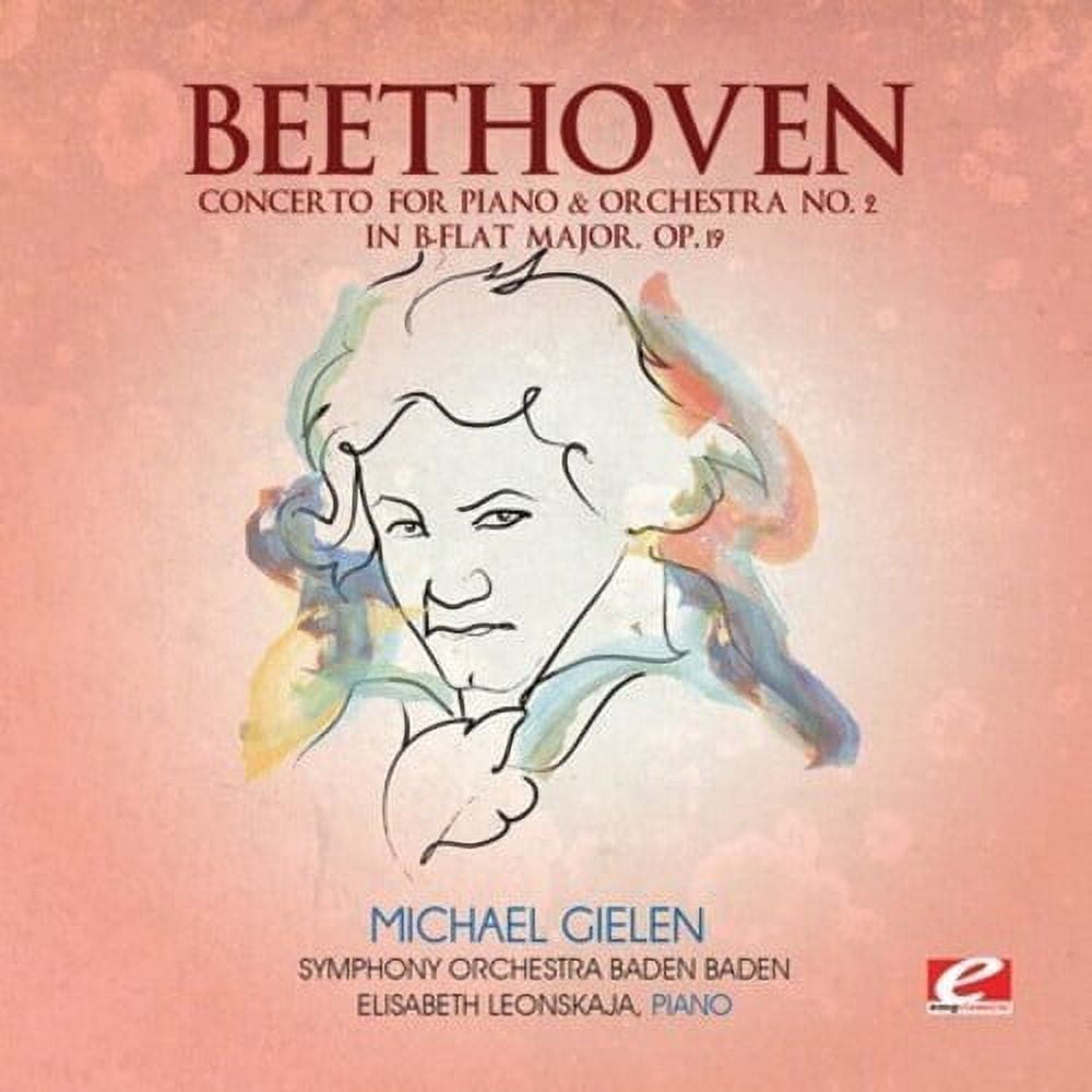 Essential Media Mod Ludwig Van Beethoven Concerto for Piano and Orchestra No. 2 in B-Flat Major (Audio CD) l4tvj