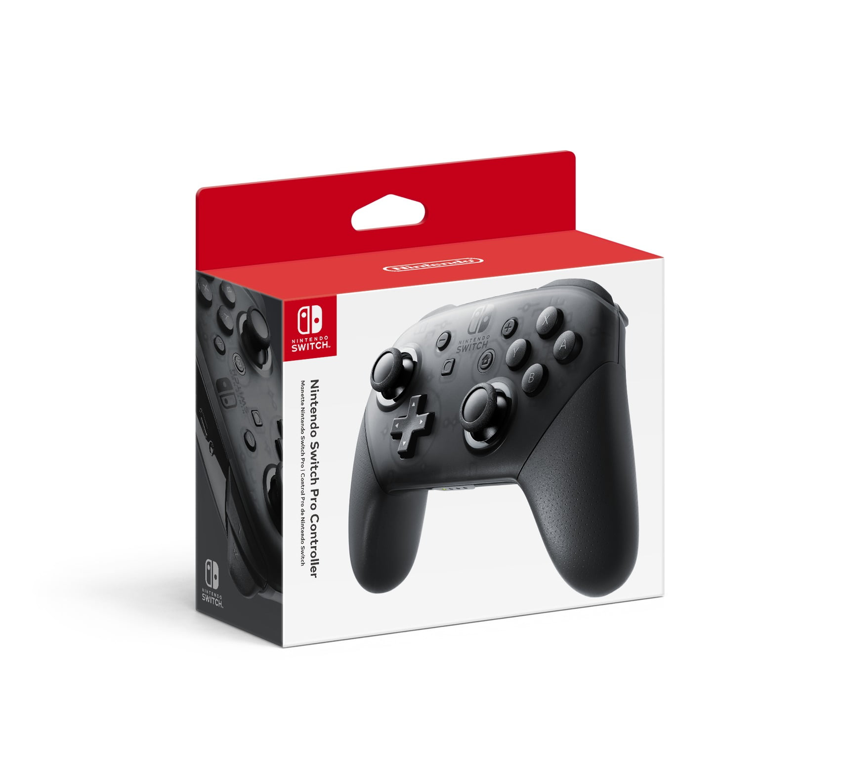 Nintendo Switch Pro Controller Wireless Gamepad with Motion Controls and HD Rumble (Black, 1 Count) mksx9