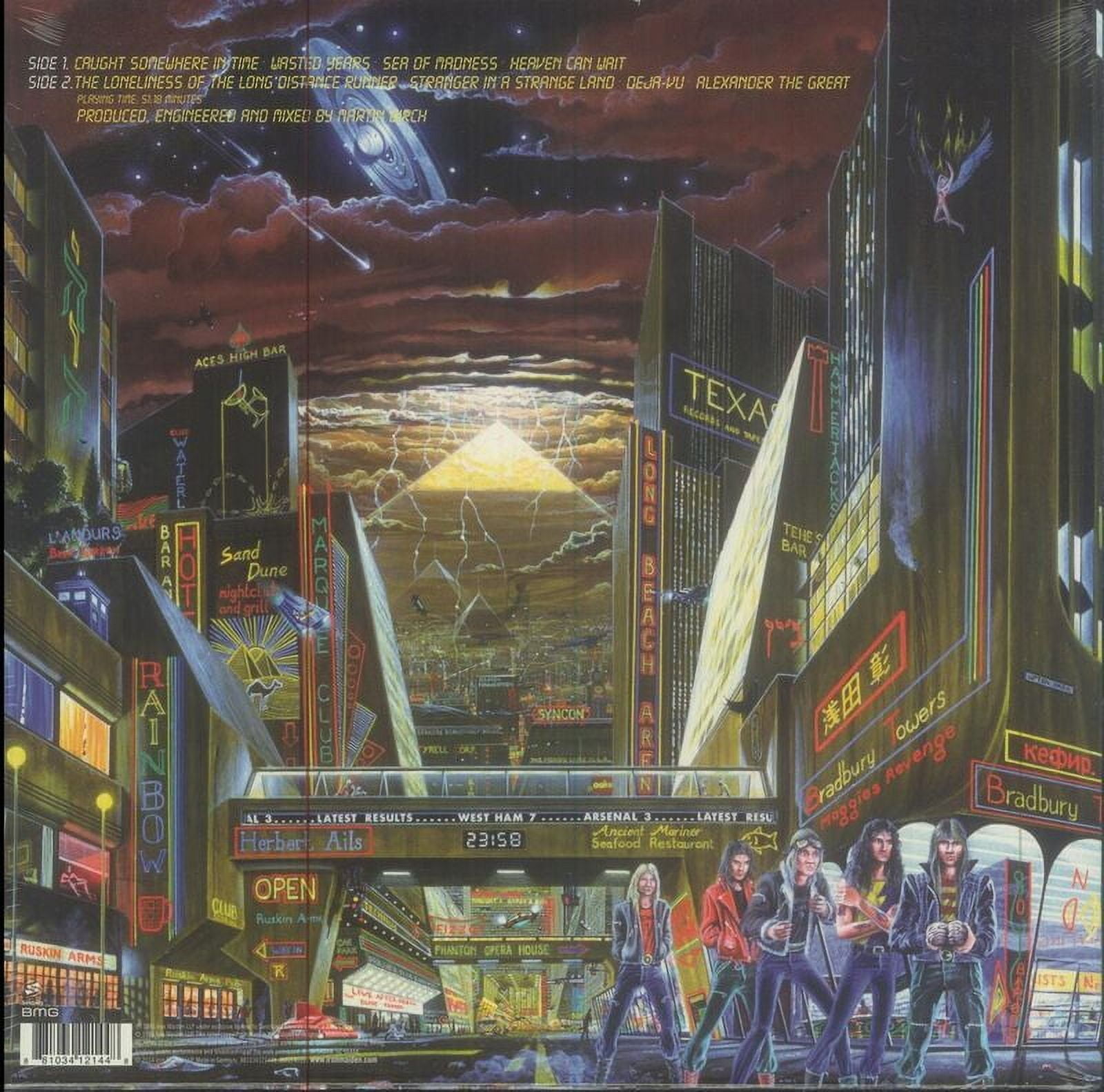 Iron Maiden Somewhere in Time Heavy Metal Rock LP Vinyl (180 gram, 12 in) zzdpr