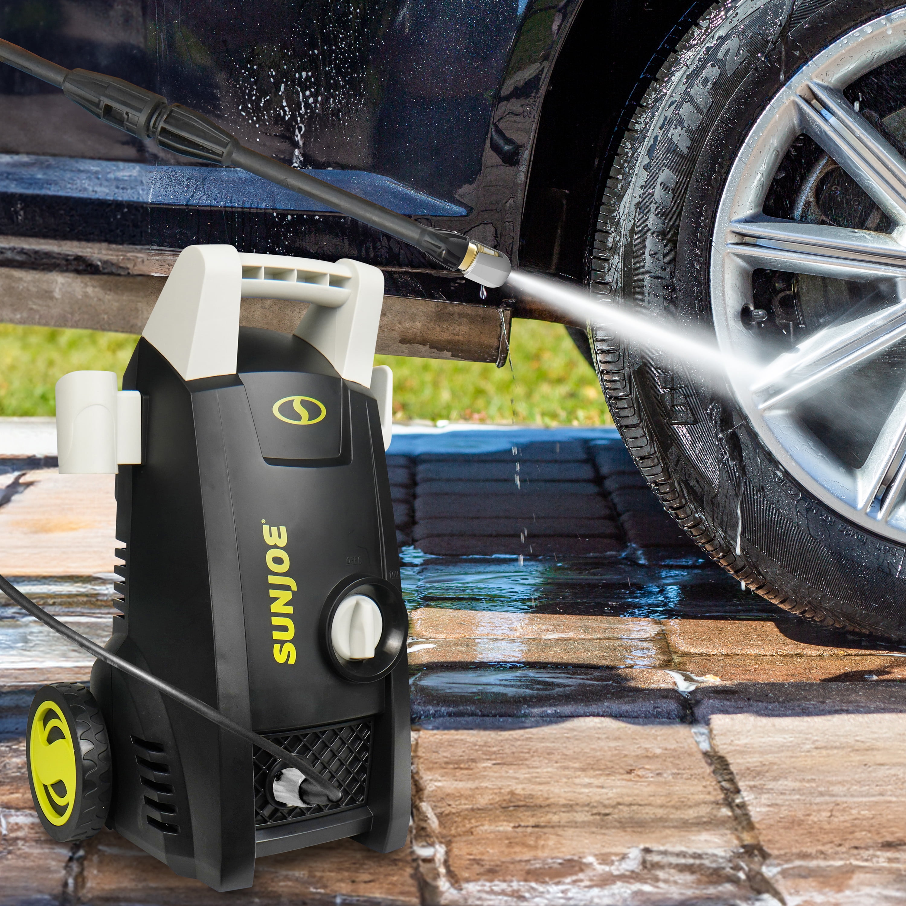 Sun Joe Electric Pressure Washer, 1600 PSI 1.2 GPM Portable Power Cleaner for Outdoor Cleaning (1600 PSI, 1.2 GPM) fw5db