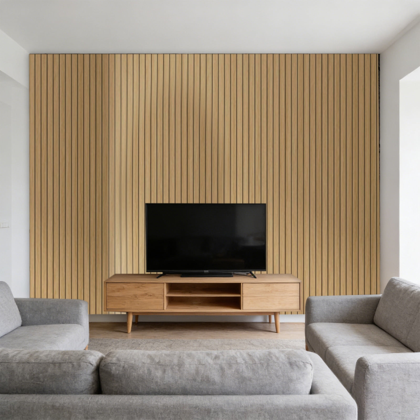 Aoznliie Peel and Stick Wallpaper, Waterproof Striped Contact Paper for Kitchen and Bathroom (Beige, 16 in x 118 in) 76zcr