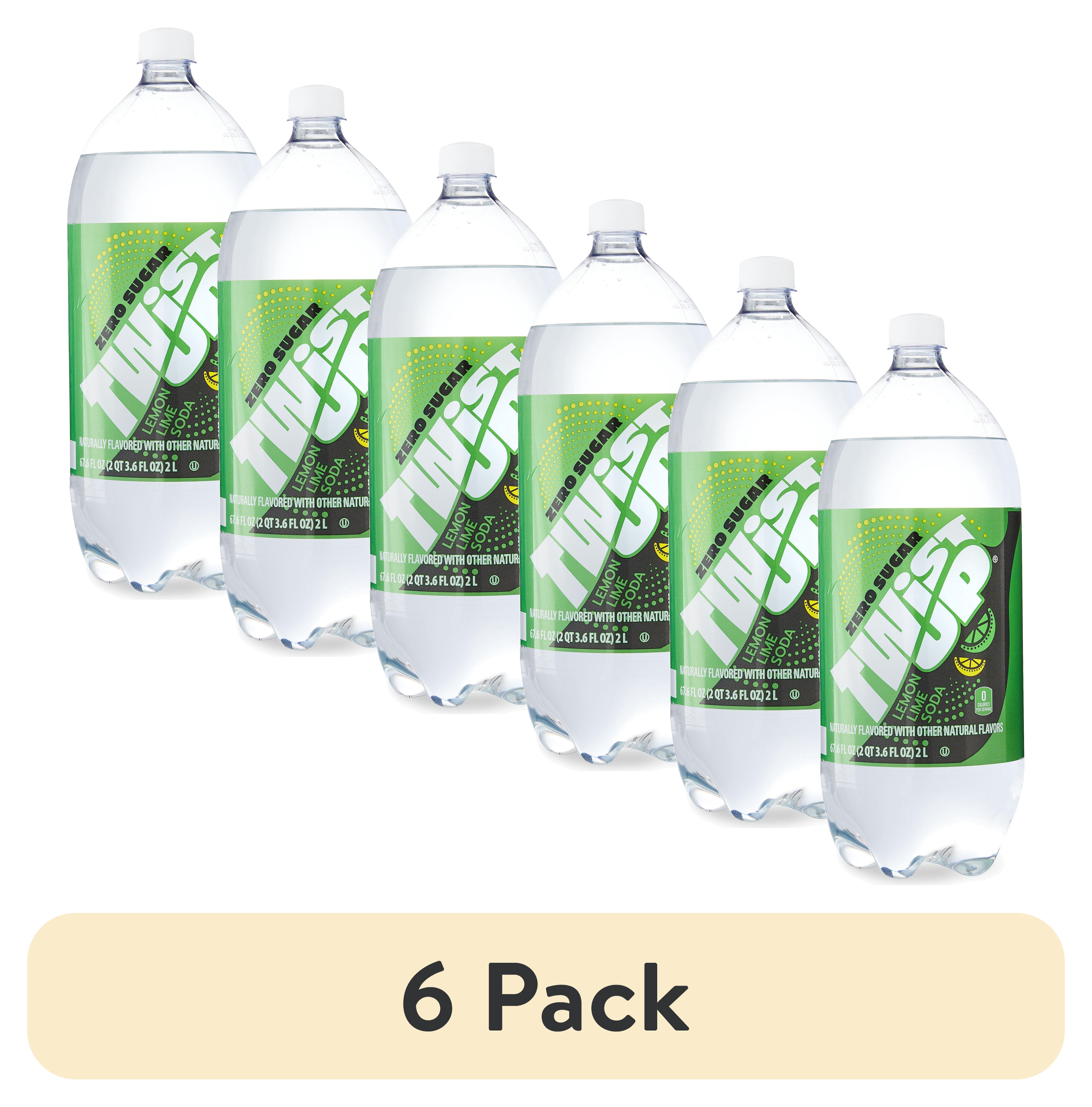 Sam's Choice Zero Sugar Twist Up Lemon-Lime Soda (6 Pack, 67.6 fl oz) ixg1f