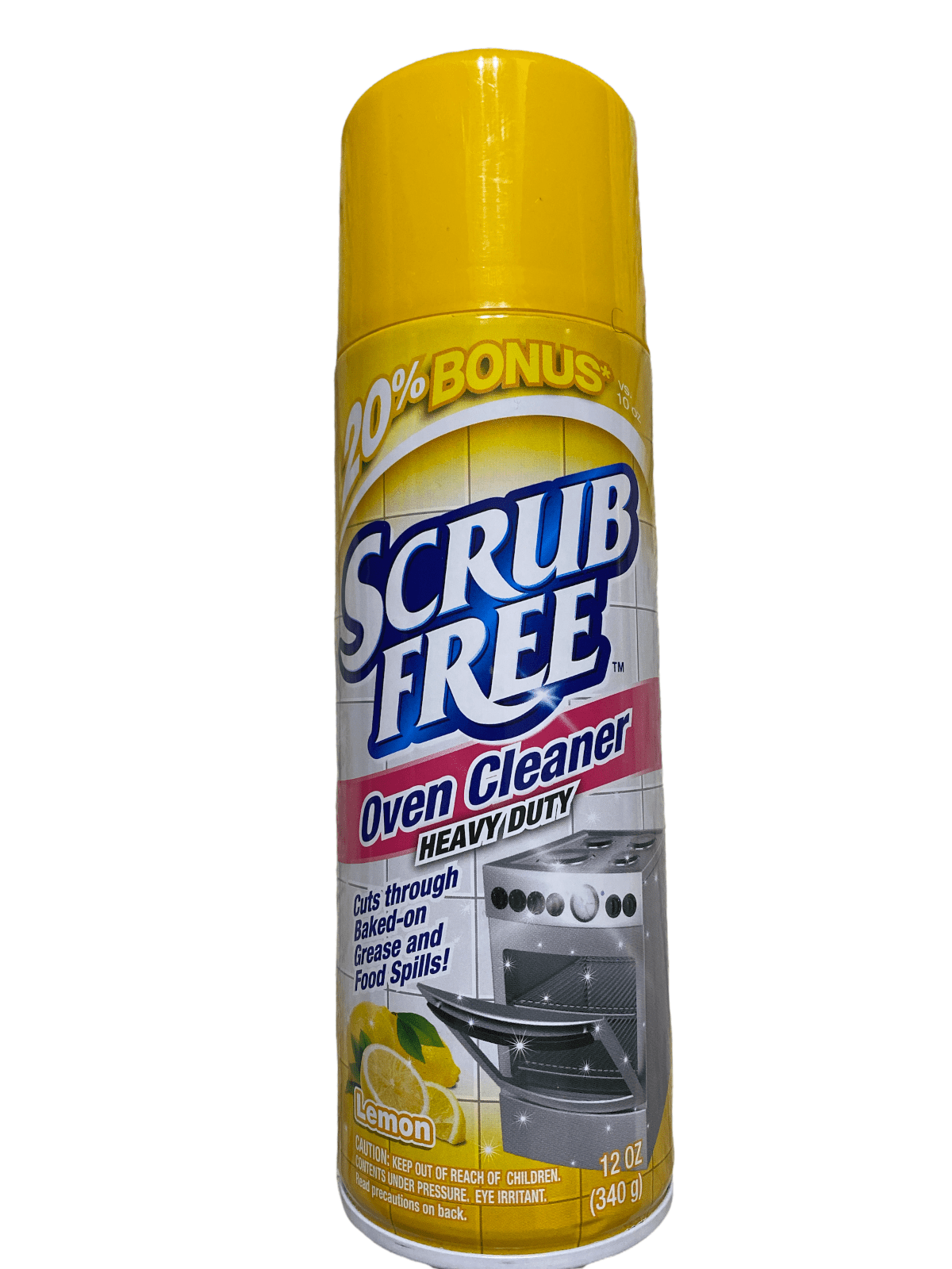 Scrub Free Professional Oven Cleaner Heavy Duty Lemon Scent (2 Pack, 32 fl oz) 2cd8r